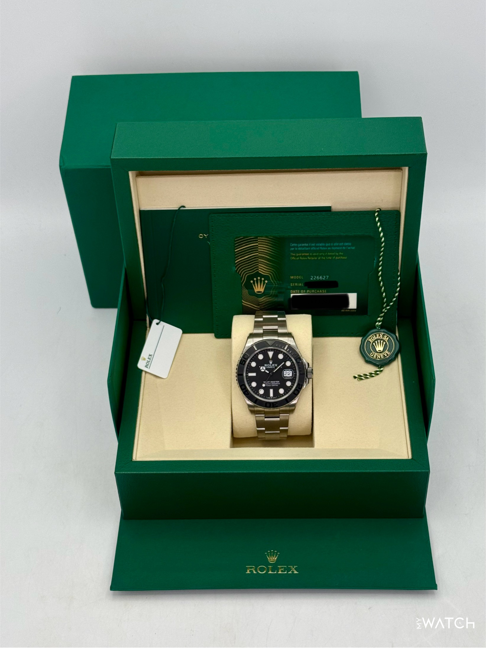 NEW 2026 Rolex Yacht-Master 42mm 226627 Titanium (STICKERED) - MyWatchLLC