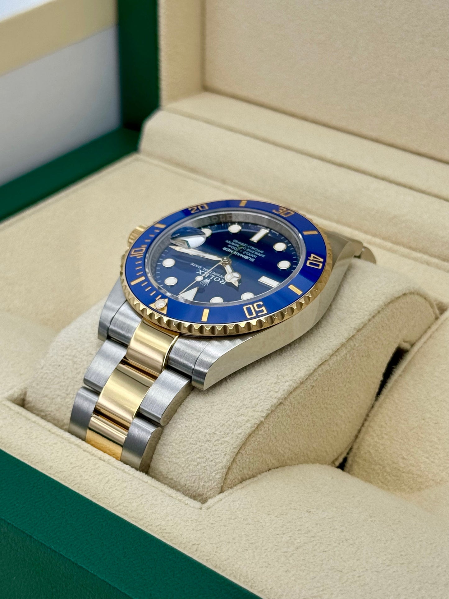 2024 Rolex Submariner "Bluesy" 41mm 126613LB Two-Tone Blue Dial