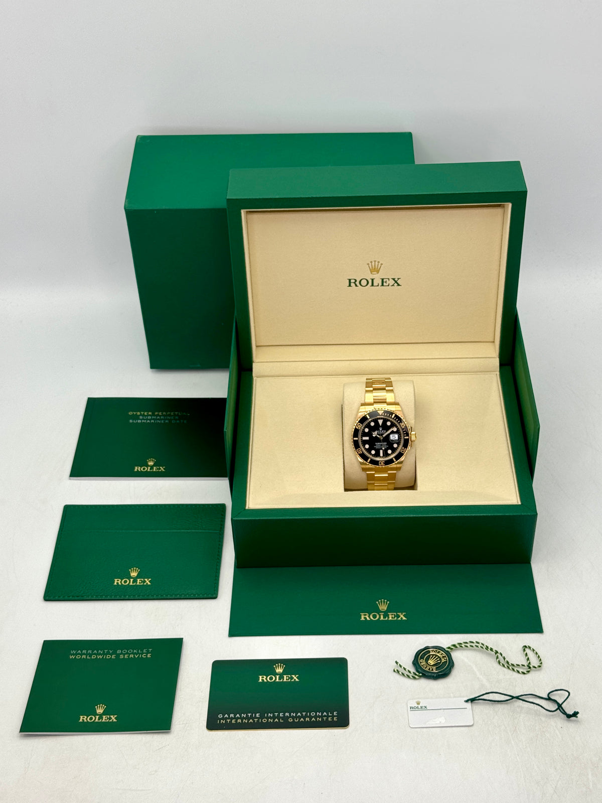 2026 Rolex Submariner 41mm 126618LN Yellow Gold Black Dial