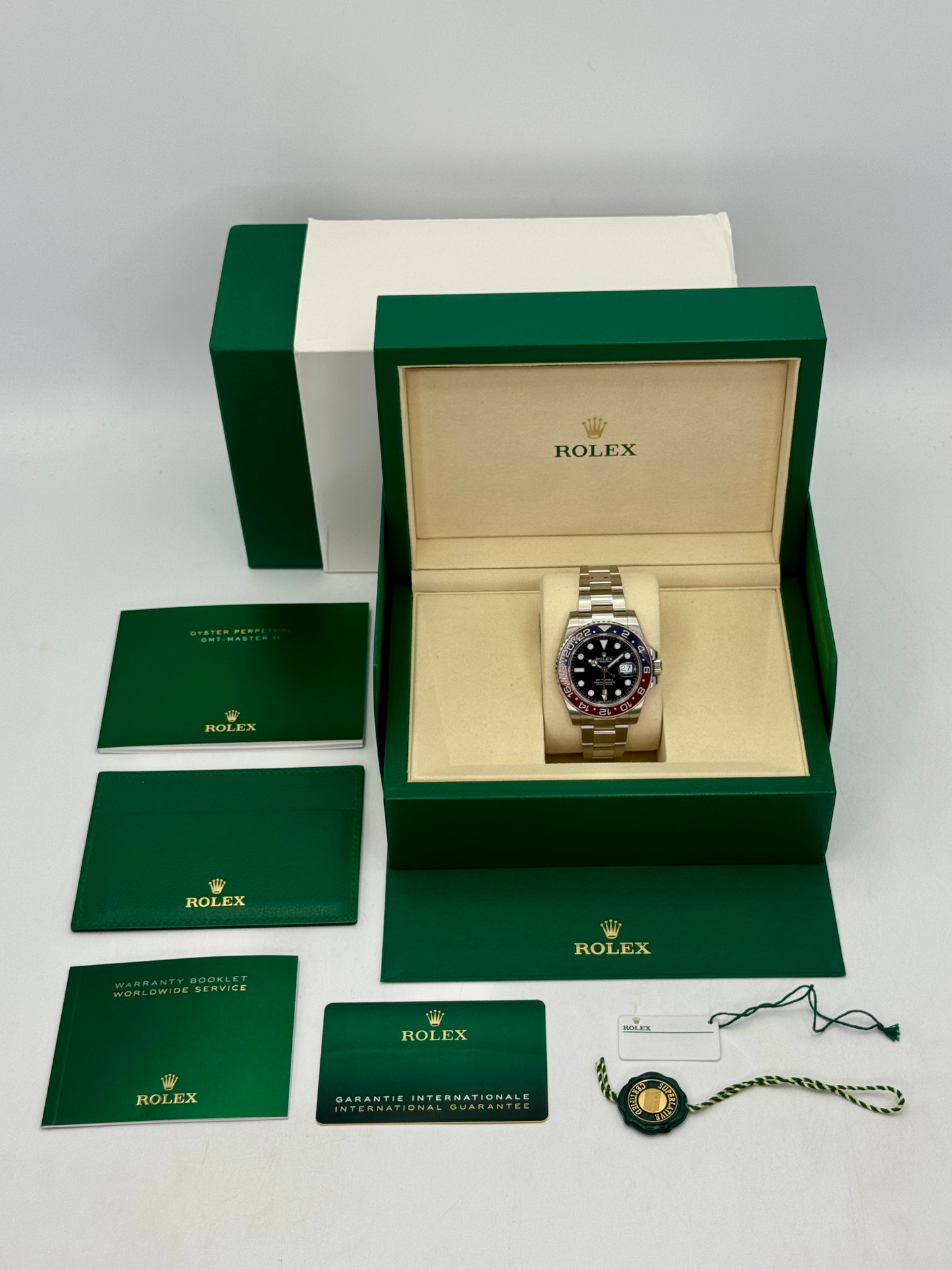 NEW 2026 Rolex GMT-Master II "Pepsi" 40mm 126710BLRO Oyster - MyWatchLLC