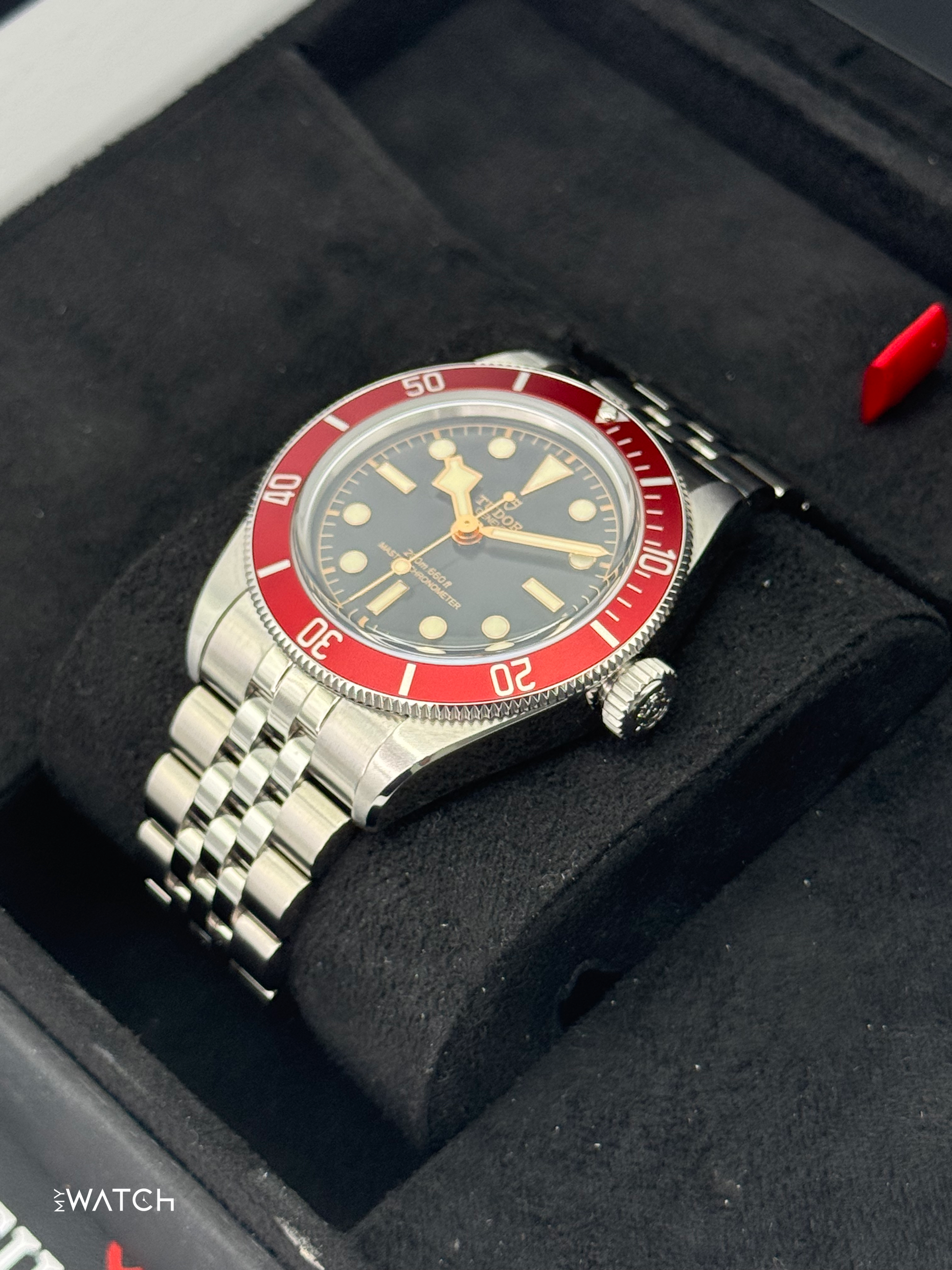 NEW 2024 Tudor Black Bay 41mm 7941A1A0RU Stainless Steel Black Dial - MyWatchLLC