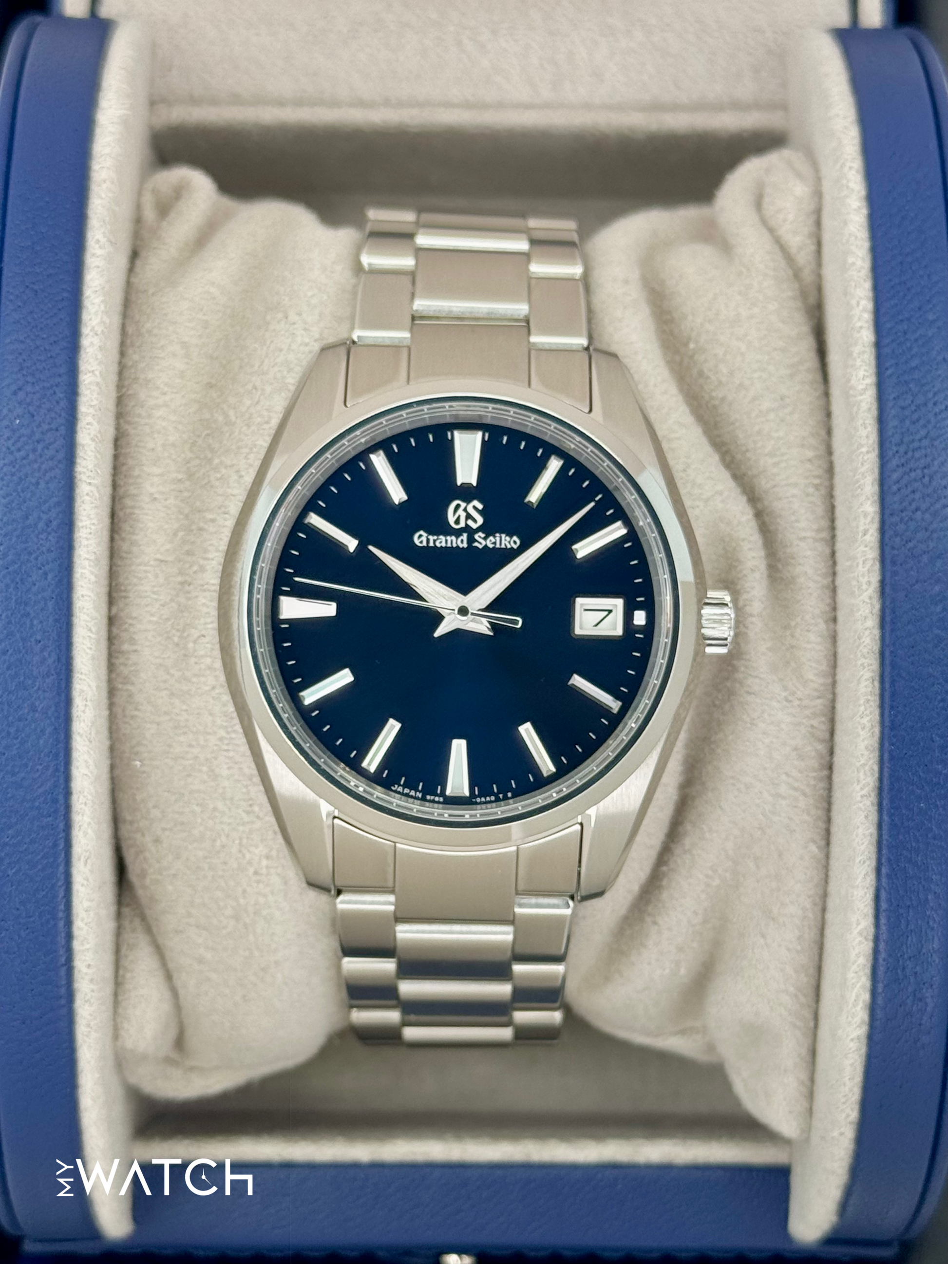 2025 Grand Seiko Heritage Collection 40mm SBGP013G Blue Dial - MyWatchLLC