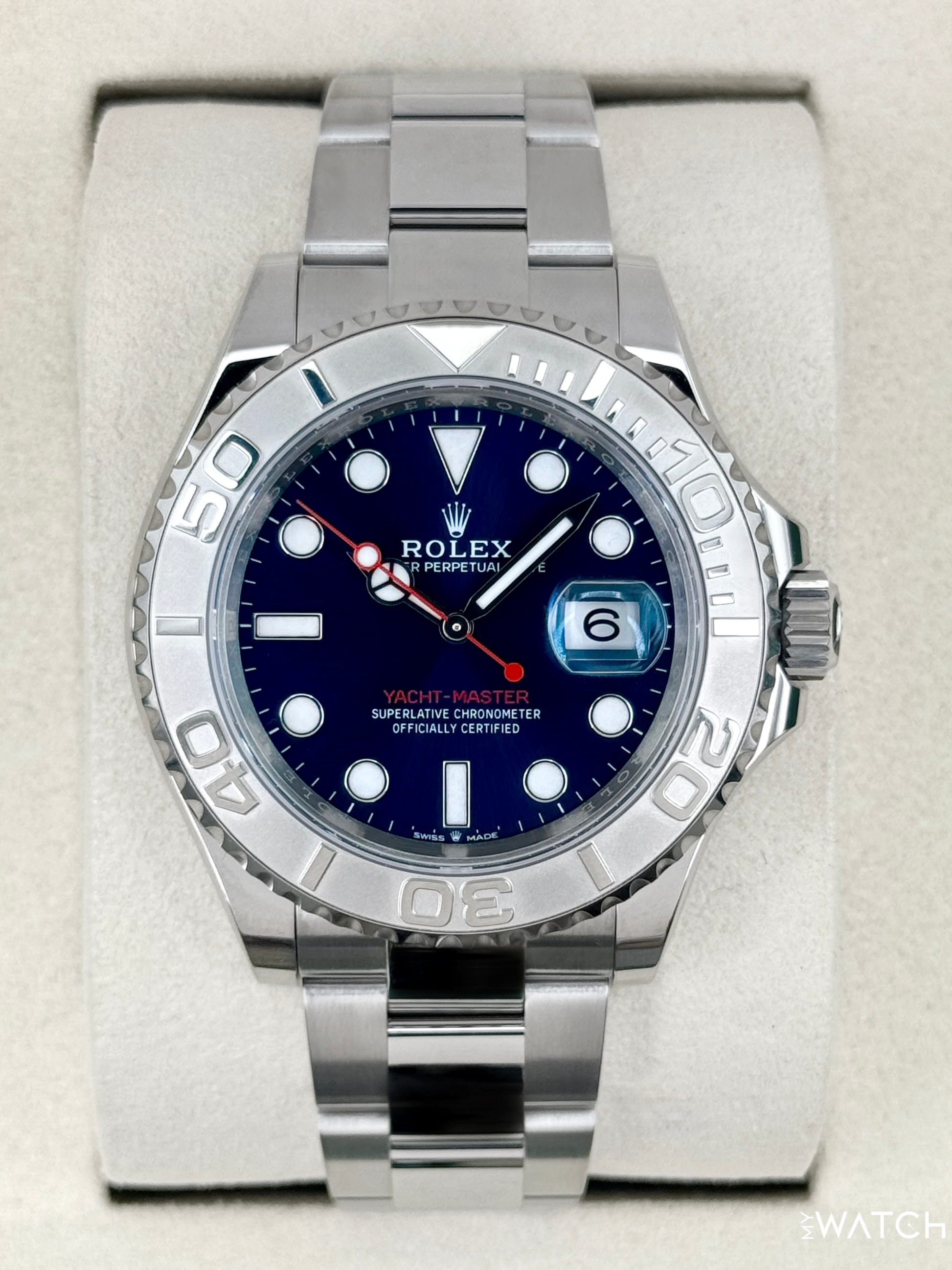 NEW 2025 Rolex Yacht-Master 40mm 126622 Blue Dial - MyWatchLLC