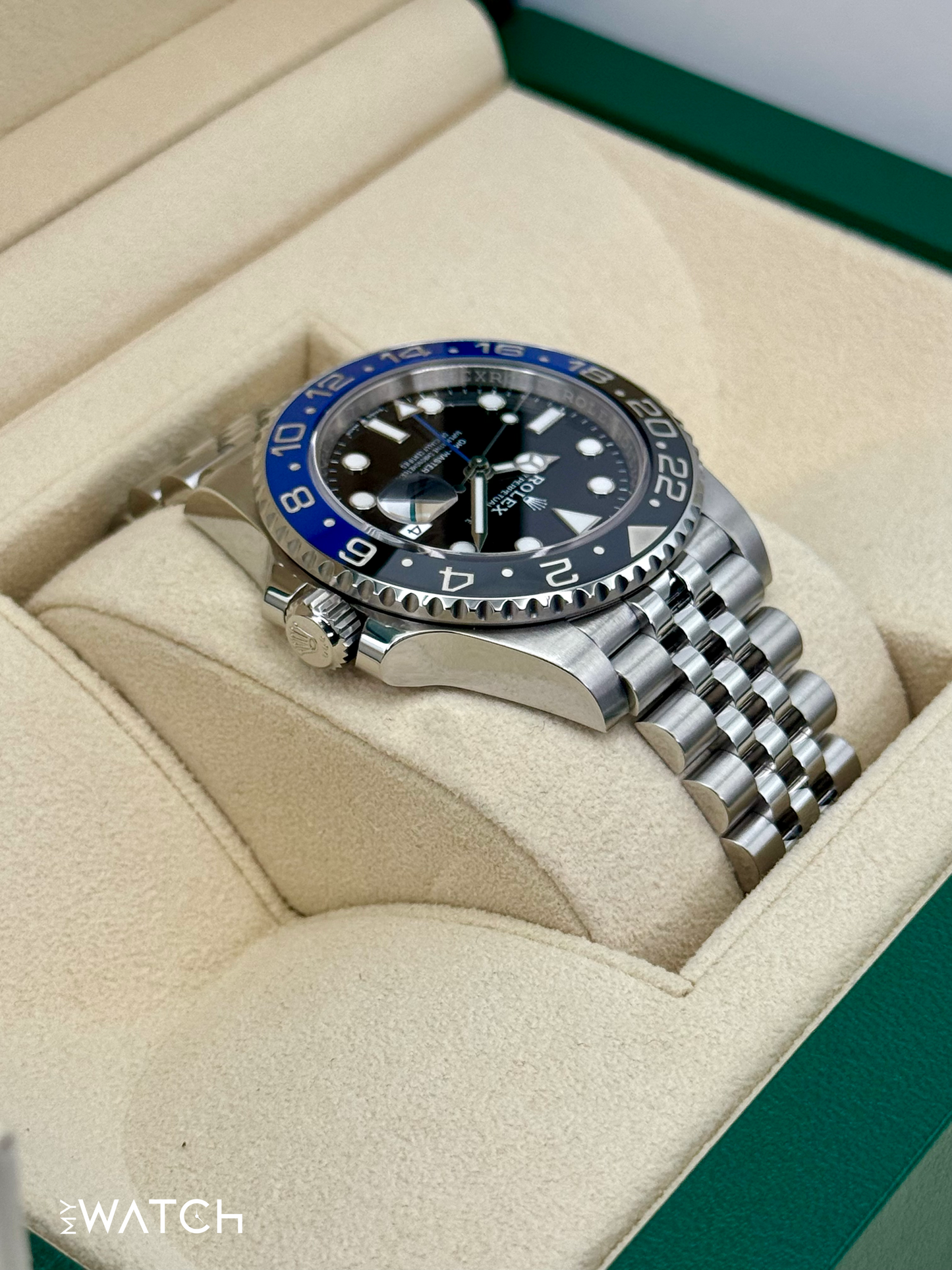 2023 Rolex GMT-Master II "Batgirl" 40mm 126710BLNR Jubilee Black Dial