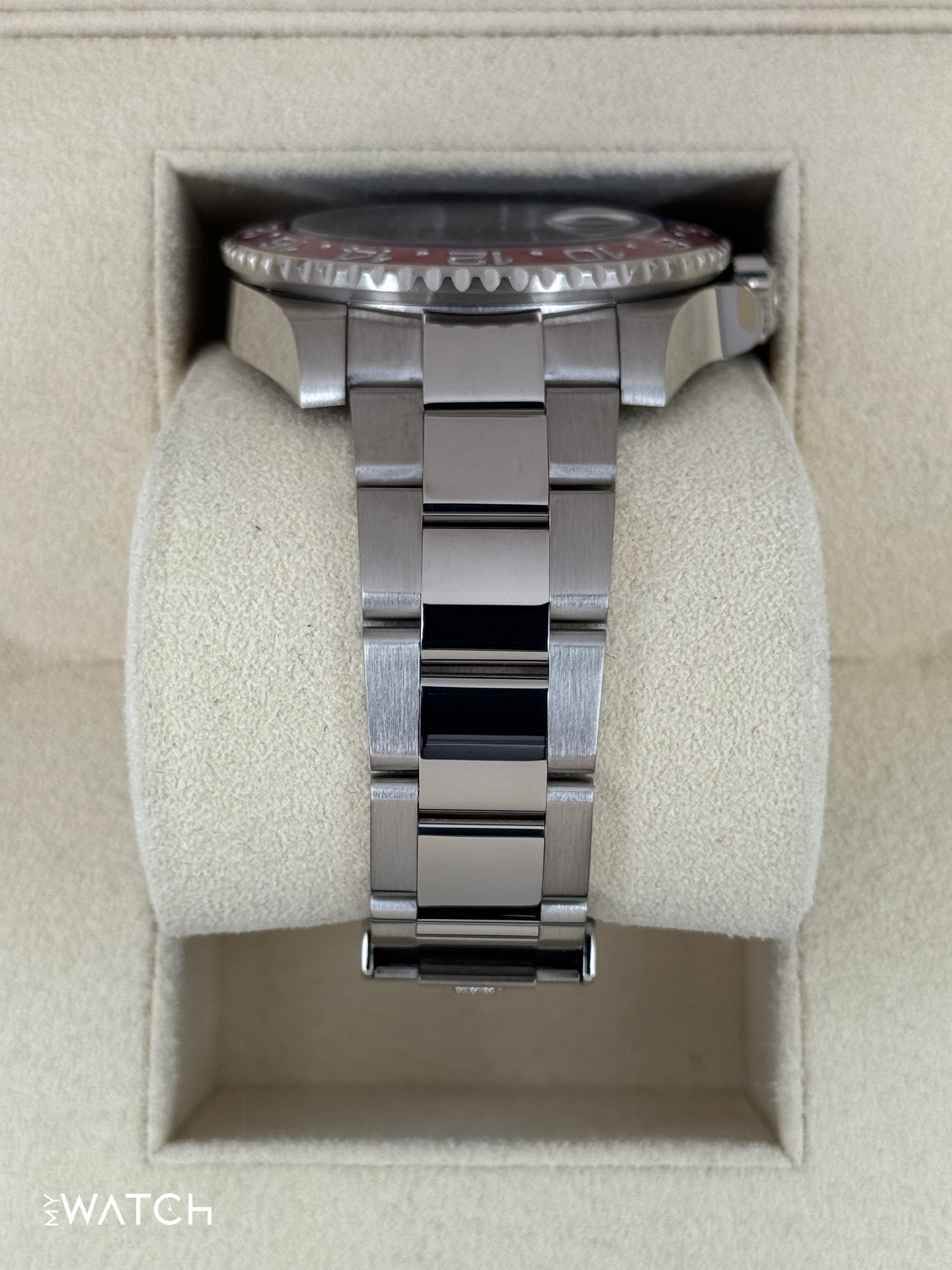 2016 Rolex GMT-Master II "Pepsi" 40mm 116719BLRO White Gold Black Dial - MyWatchLLC