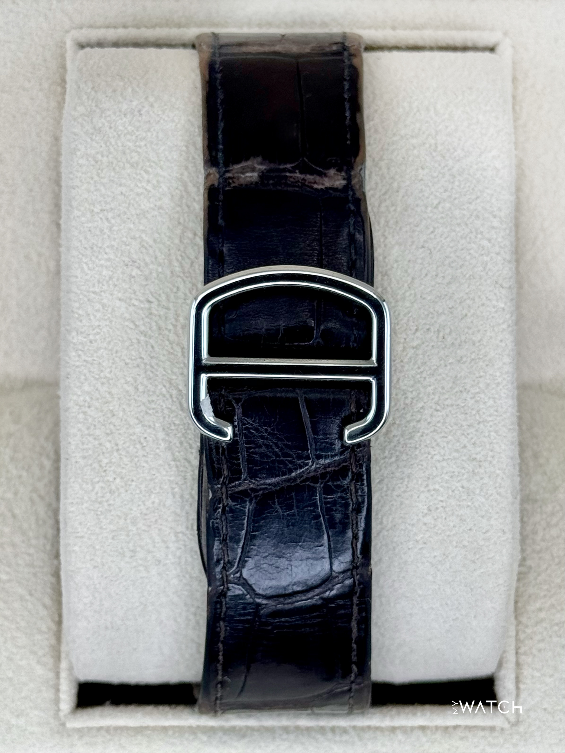 2012 Cartier Calibre De Cartier 42mm W7100051 Two-Tone Brown Dial - MyWatchLLC