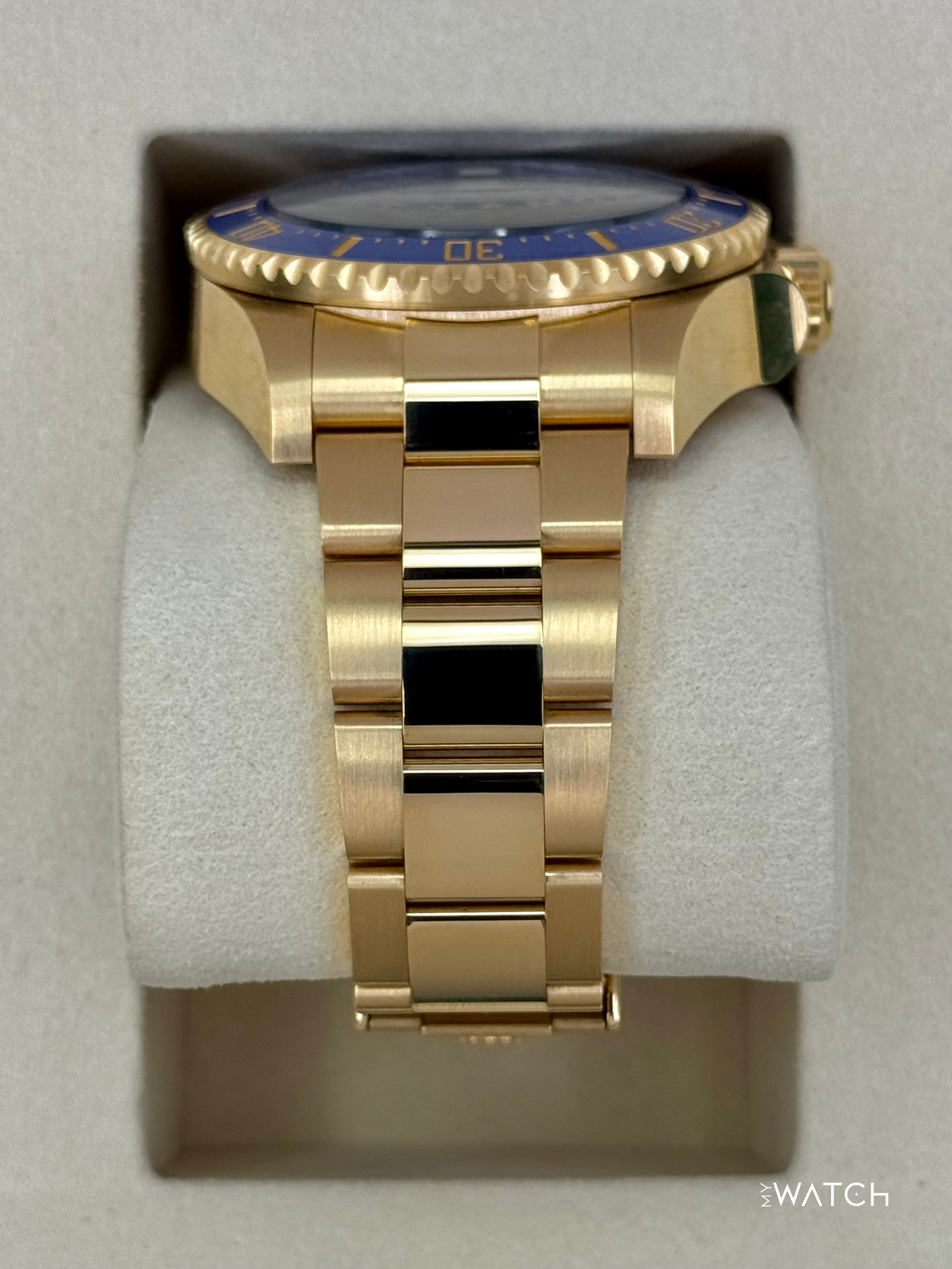 NEW 2025 Rolex Deepsea 44mm 136668LB Yellow Gold Blue Dial - MyWatchLLC