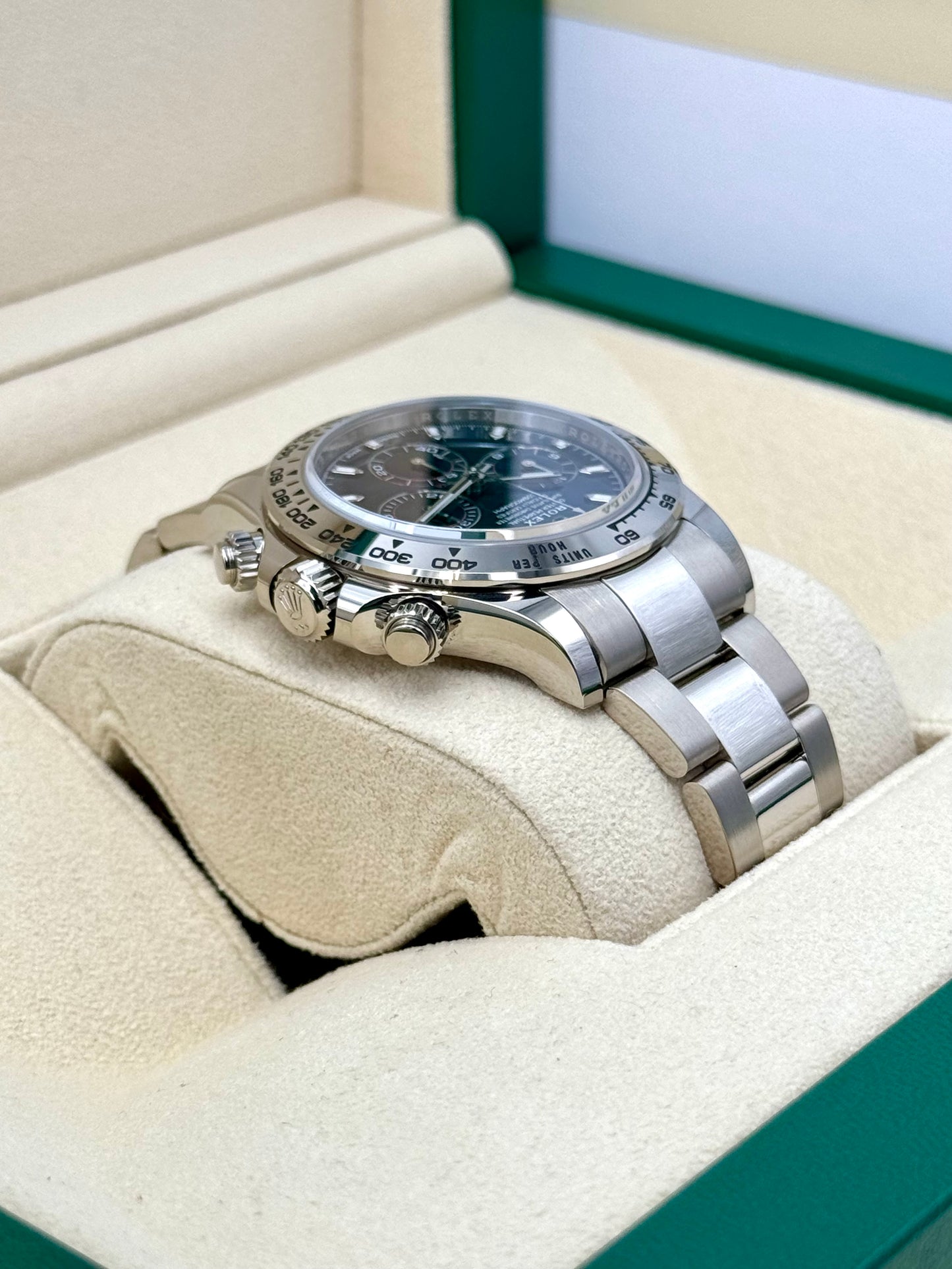 2022 Rolex Daytona 40mm 116509 White Gold Blue Dial - MyWatchLLC