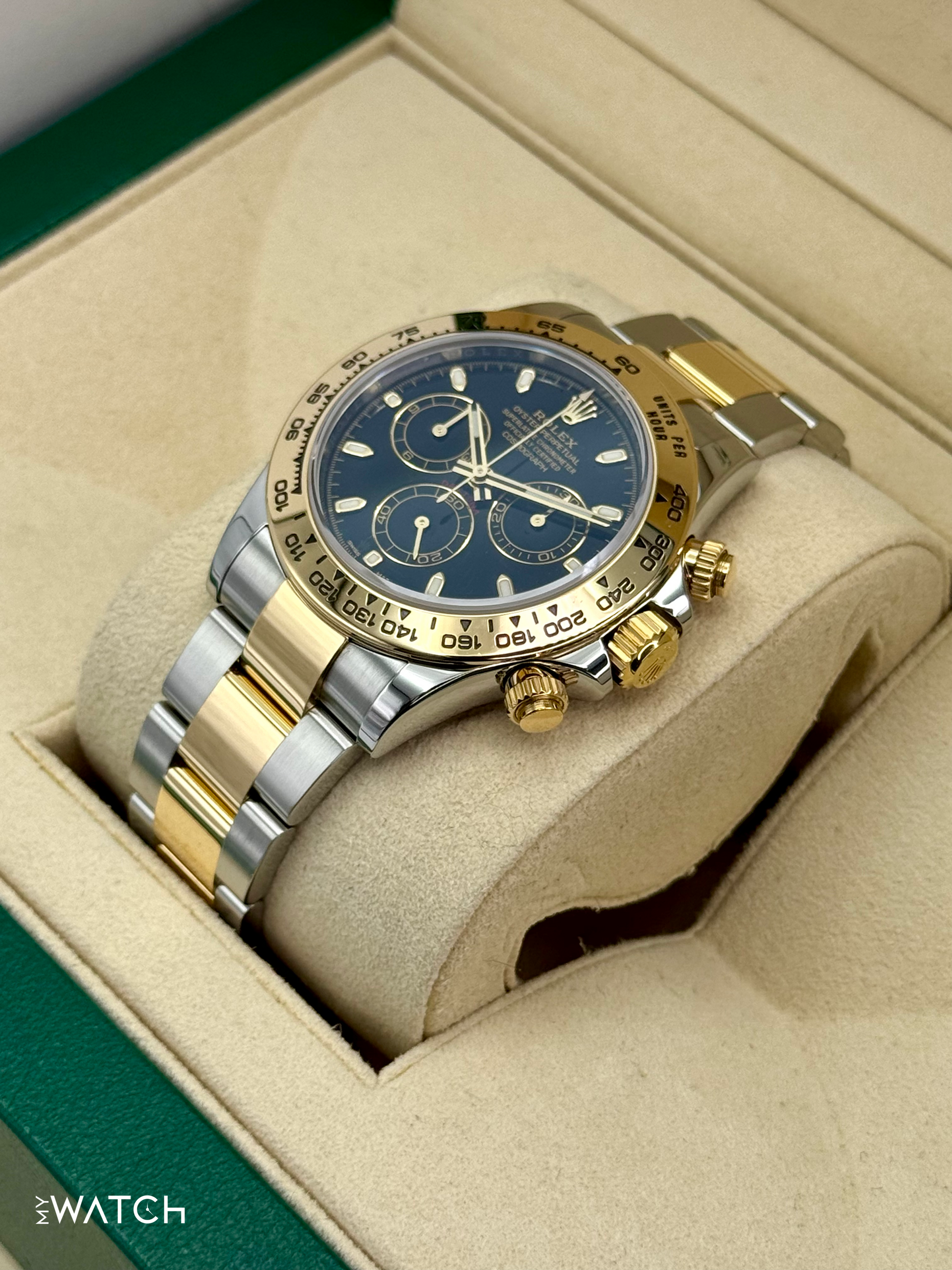 2017 Rolex Daytona 40mm 116503 Two-Tone Black Dial - MyWatchLLC