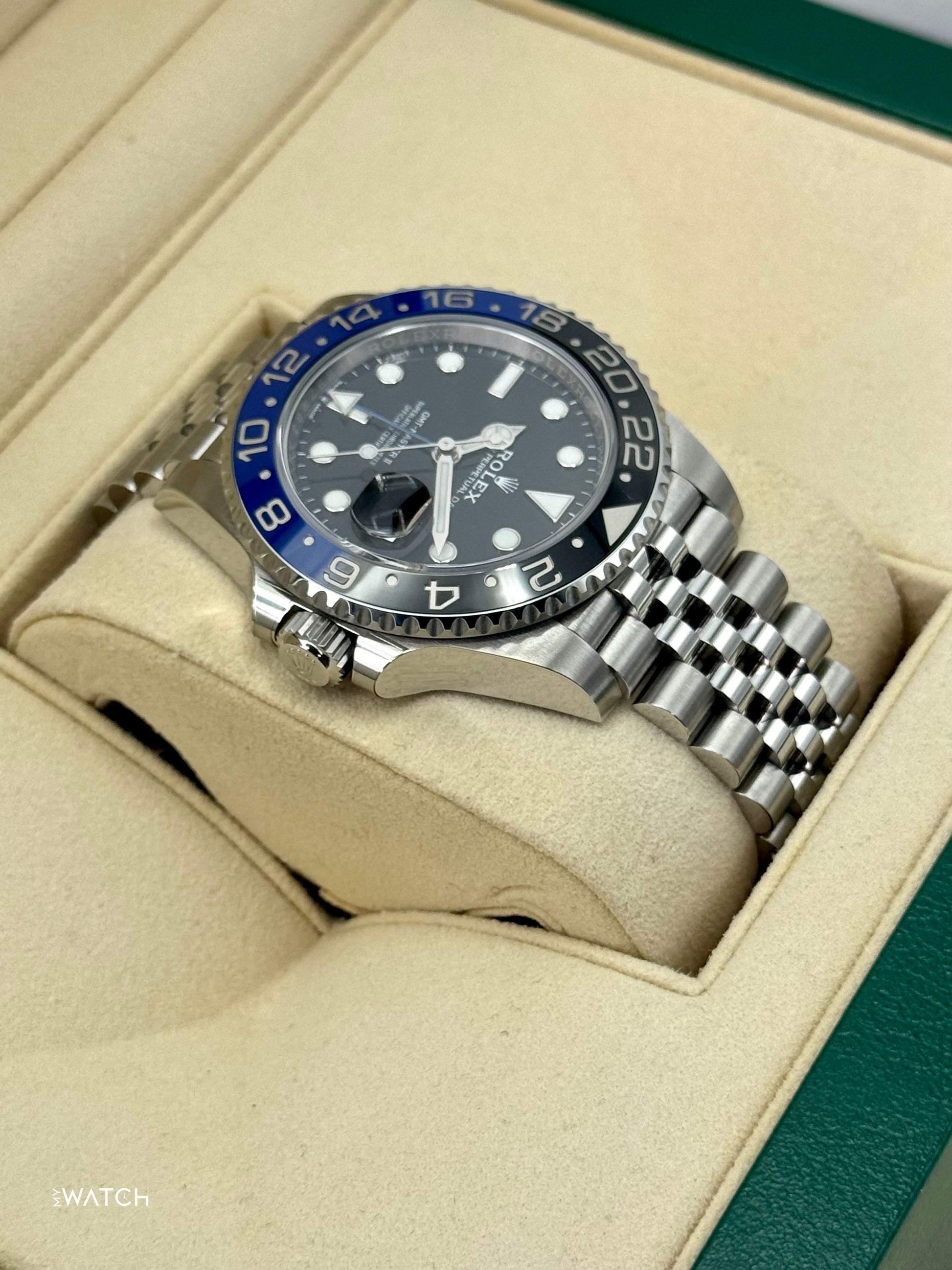 2019 Rolex GMT-Master II "Batgirl" 40mm 126710BLNR Jubilee - MyWatchLLC