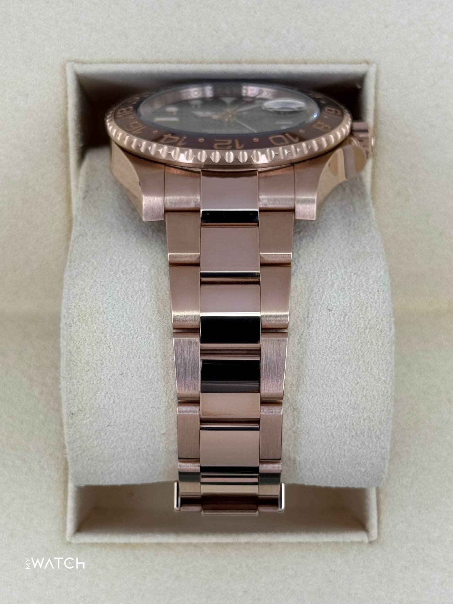 2021 Rolex GMT-Master II "Rootbeer" 40mm 126715CHNR Rose Gold - MyWatchLLC