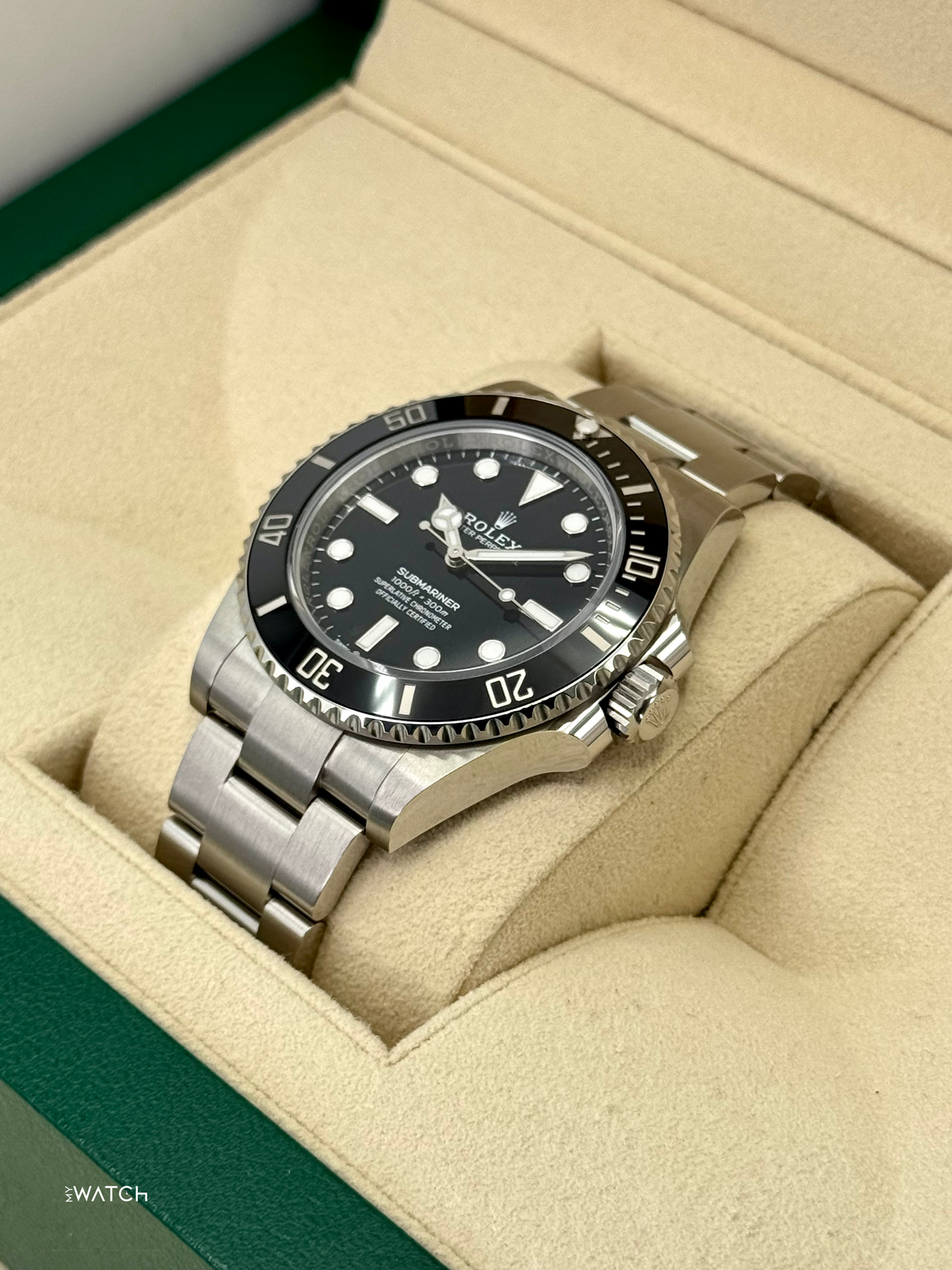 2025 Rolex Submariner 41mm 124060 Stainless Steel Black Dial