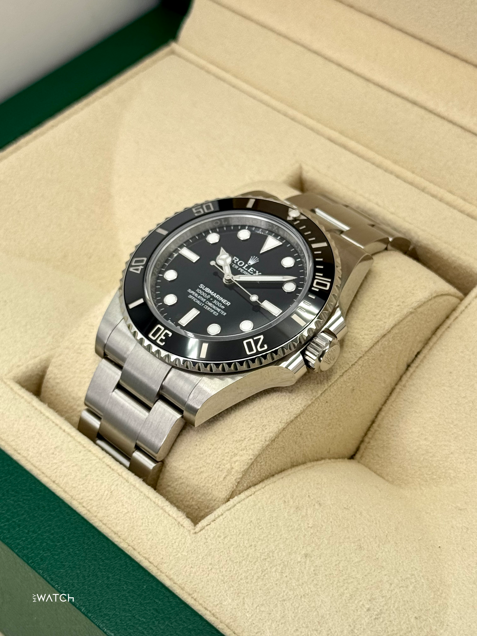 2025 Rolex Submariner 41mm 124060 Stainless Steel Black Dial - MyWatchLLC