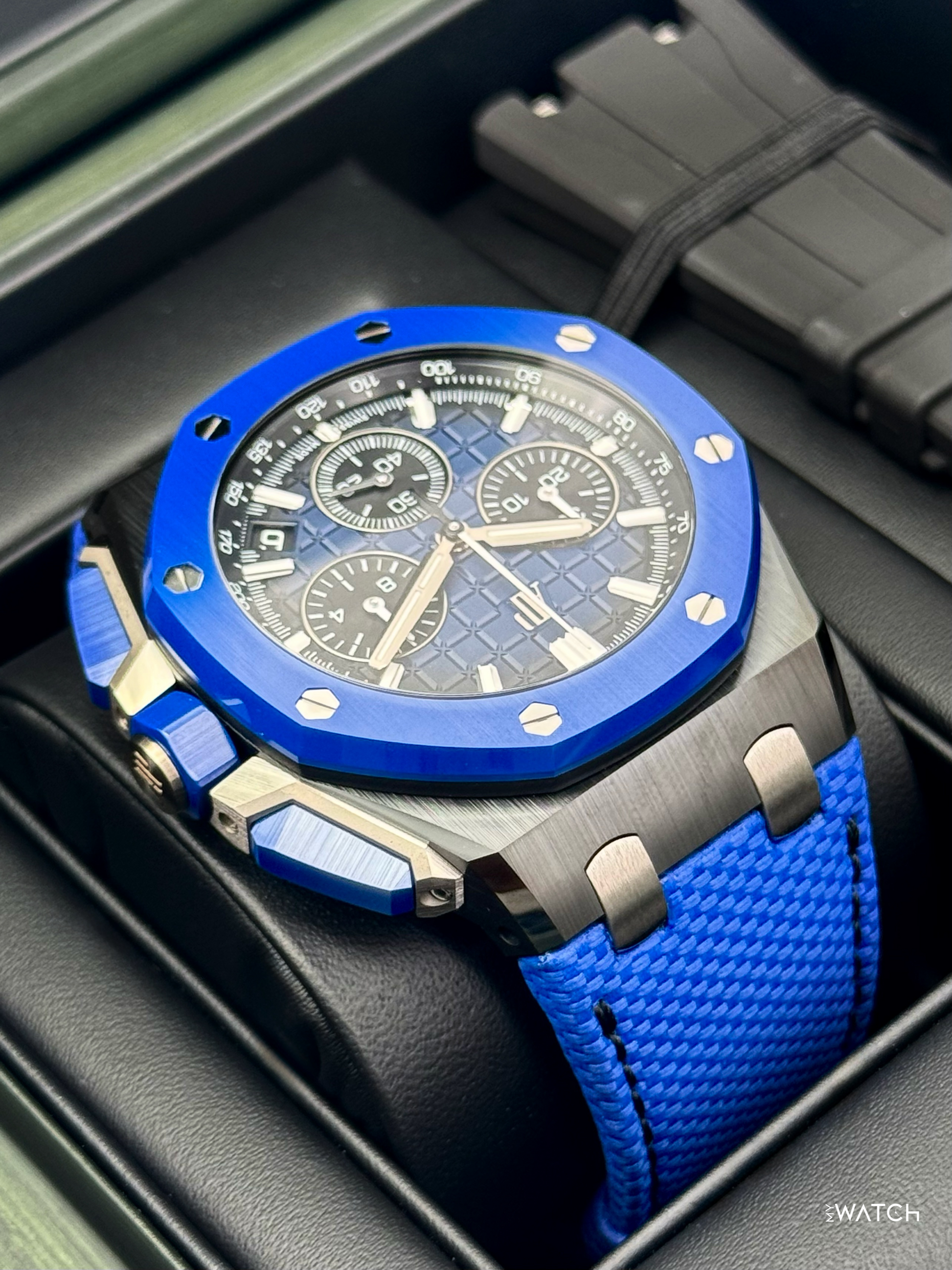 2024 Audemars Piguet Royal Oak Offshore Chrono 43mm 26420CE Ceramic Blue Dial - MyWatchLLC