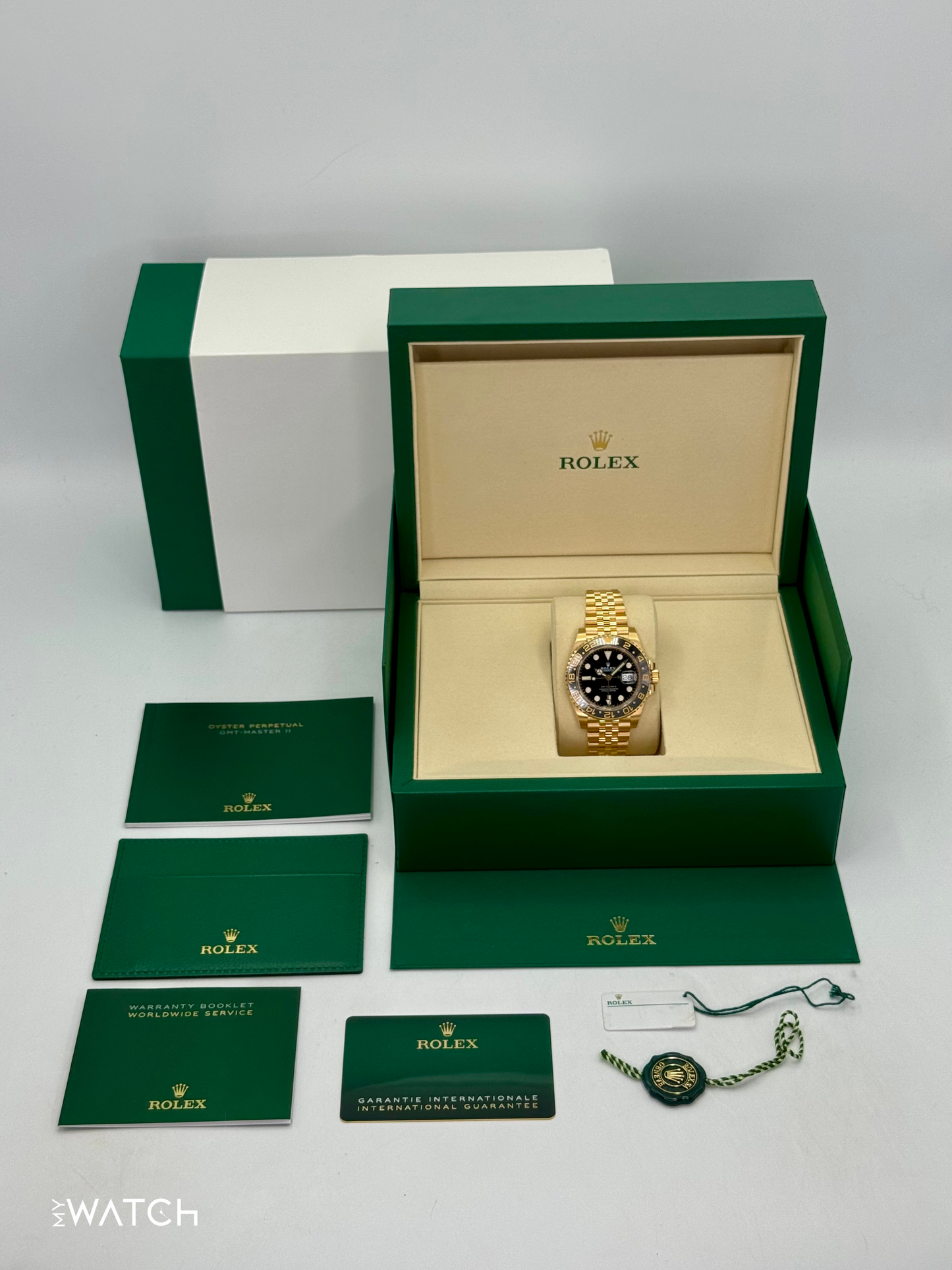 NEW 2025 Rolex GMT-Master II 40mm 126718GRNR Jubilee Black Dial