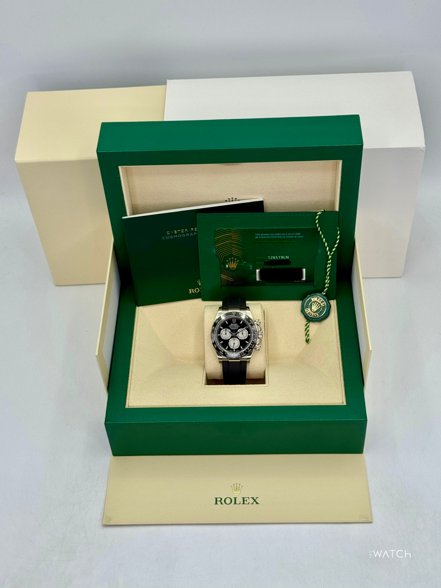 2024 Rolex Daytona "Baby Le Mans" 40mm 126519LN White Gold Black Dial