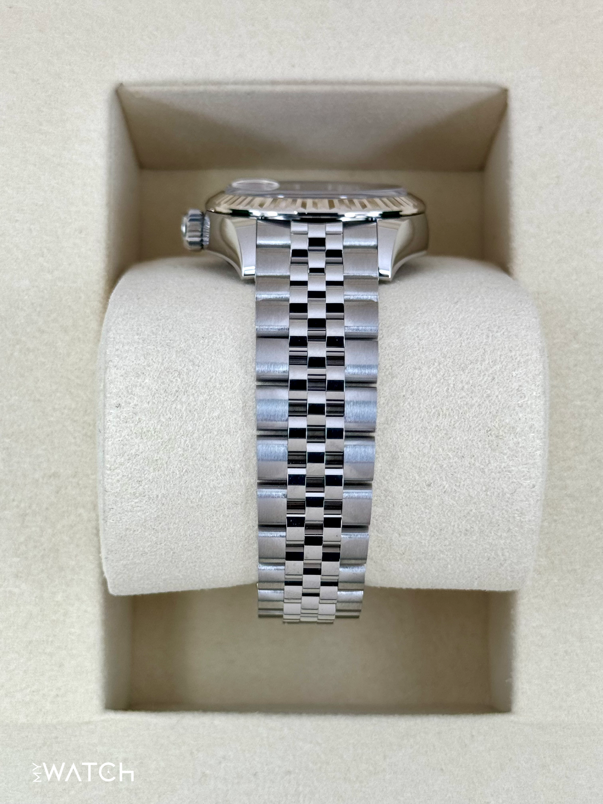 NEW 2025 Rolex Lady Datejust 28mm 279174 Stainless Steel Jubilee Pink Dial - MyWatchLLC