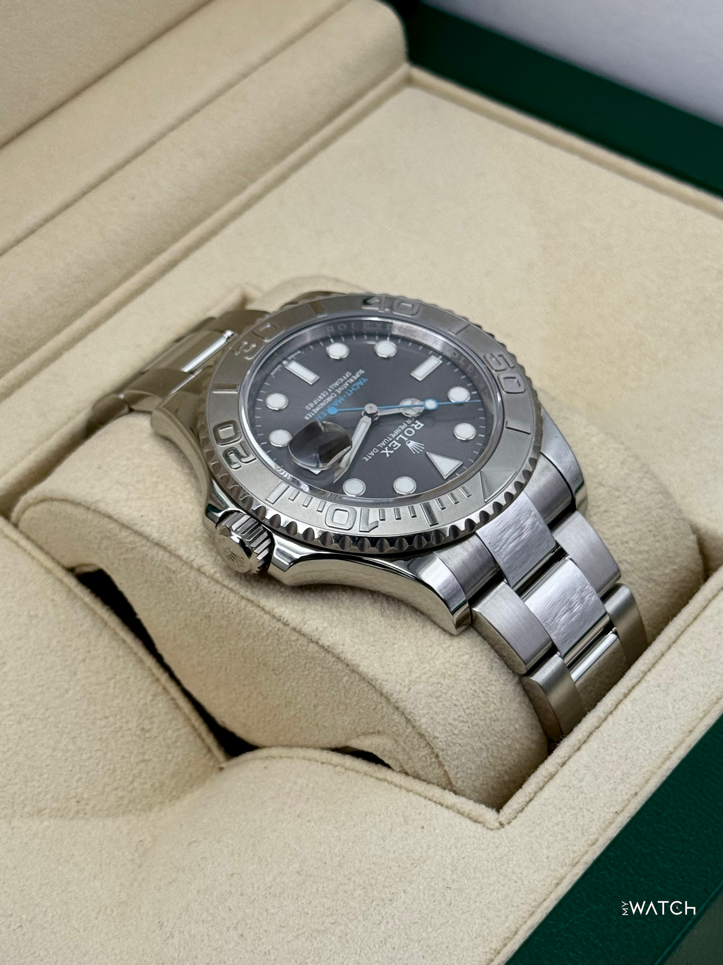 2021 Rolex Yacht-Master 40mm 126622 Stainless Steel Rhodium Dial