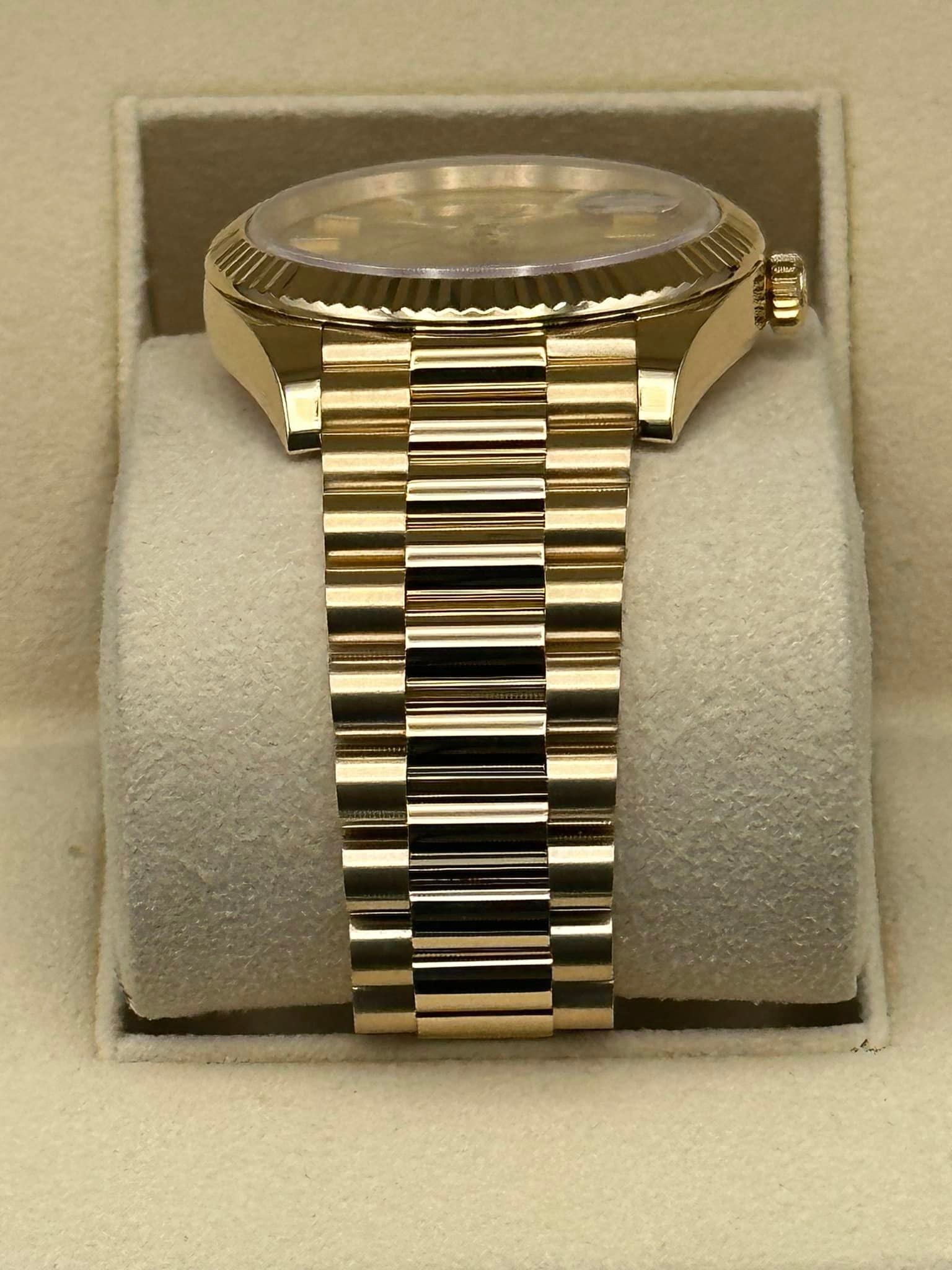 2020 Rolex Day-Date 40mm 228238 Yellow Gold Champagne Dial - MyWatchLLC