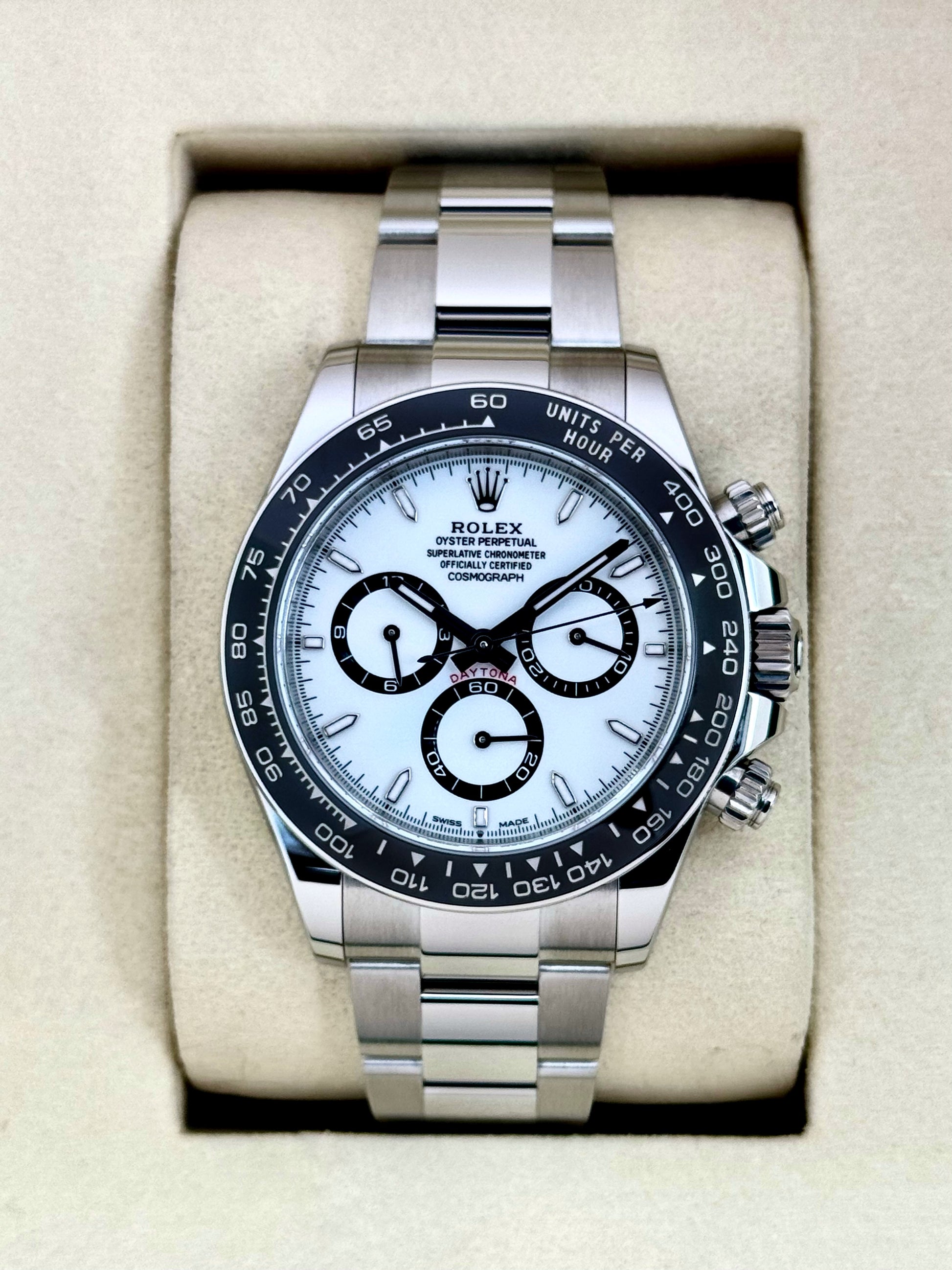 2025 Rolex Daytona 40mm 126500LN Stainless Steel Panda Dial - MyWatchLLC