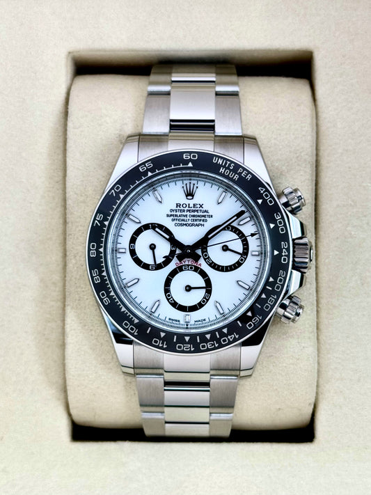 2025 Rolex Daytona 40mm 126500LN Stainless Steel Panda Dial - MyWatchLLC
