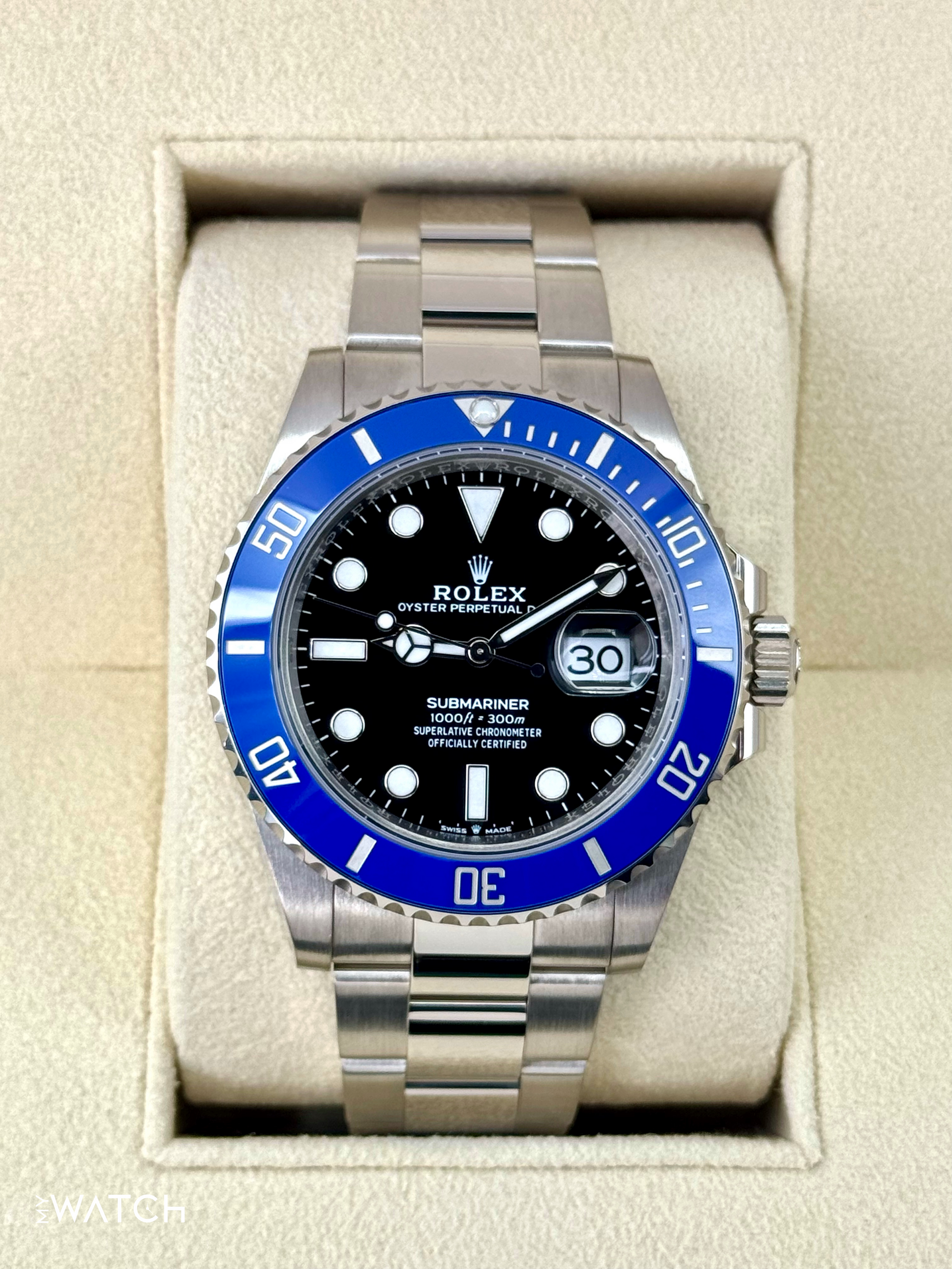 2024 Rolex Submariner “Cookie Monster ” 41mm 126619LB White Gold Black Dial - MyWatchLLC