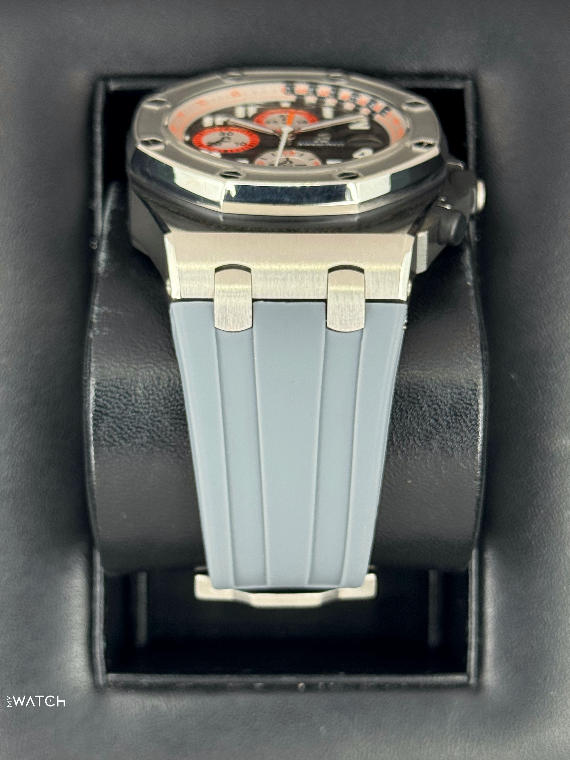 2012 Audemars Piguet Royal Oak Offshore Chrono 42mm 26175ST Grey Dial - MyWatchLLC