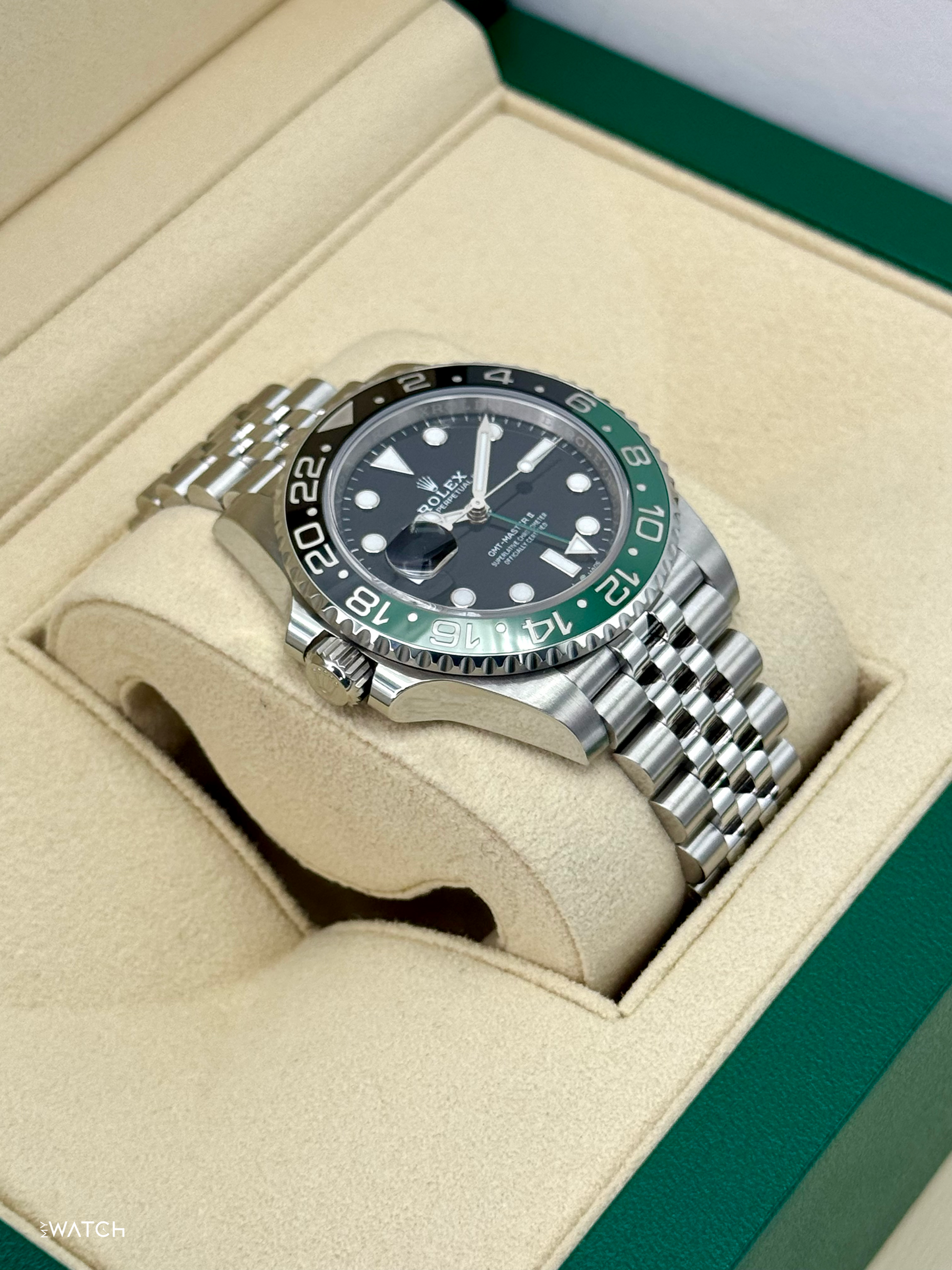 2022 Rolex GMT-Master II "Sprite" 40mm 126720VTNR Jubilee - MyWatchLLC