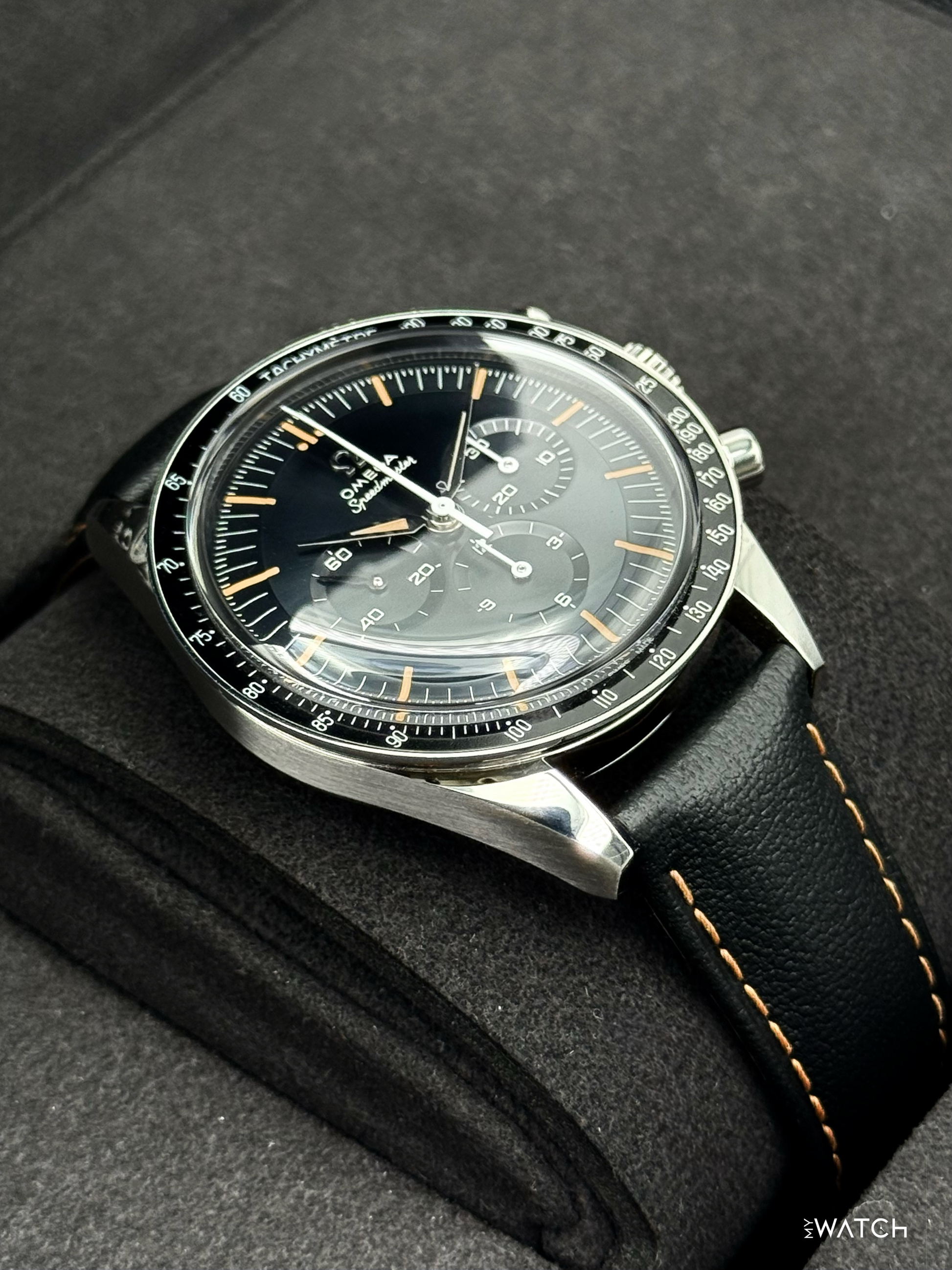 2025 Omega Speedmaster 1st Omega in Space 39.7mm 310.32.40.50.06.001 Black Dial - MyWatchLLC
