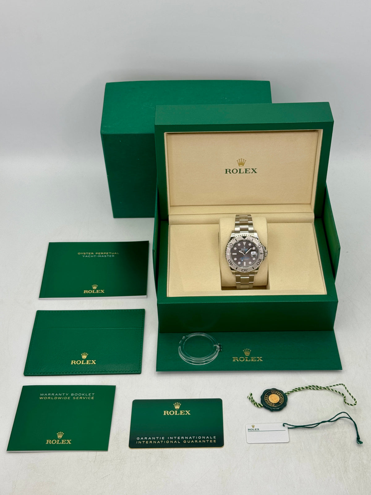 2025 Rolex Yacht-Master 40mm 126622 Stainless Steel Rhodium Dial