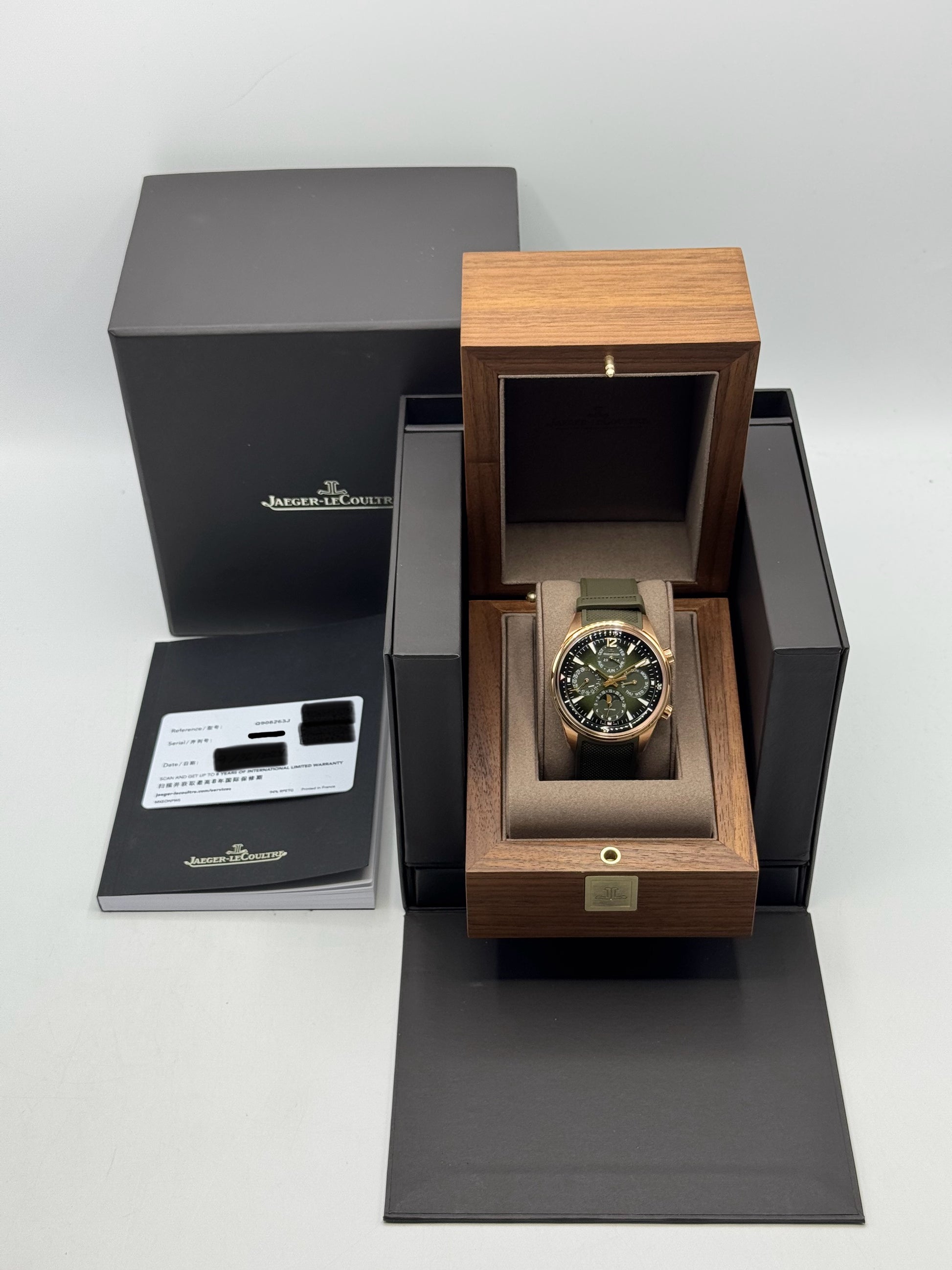 NEW 2024 Jaeger-LeCoultre Polaris Perpetual Calendar Q908263J Green Dial - MyWatchLLC