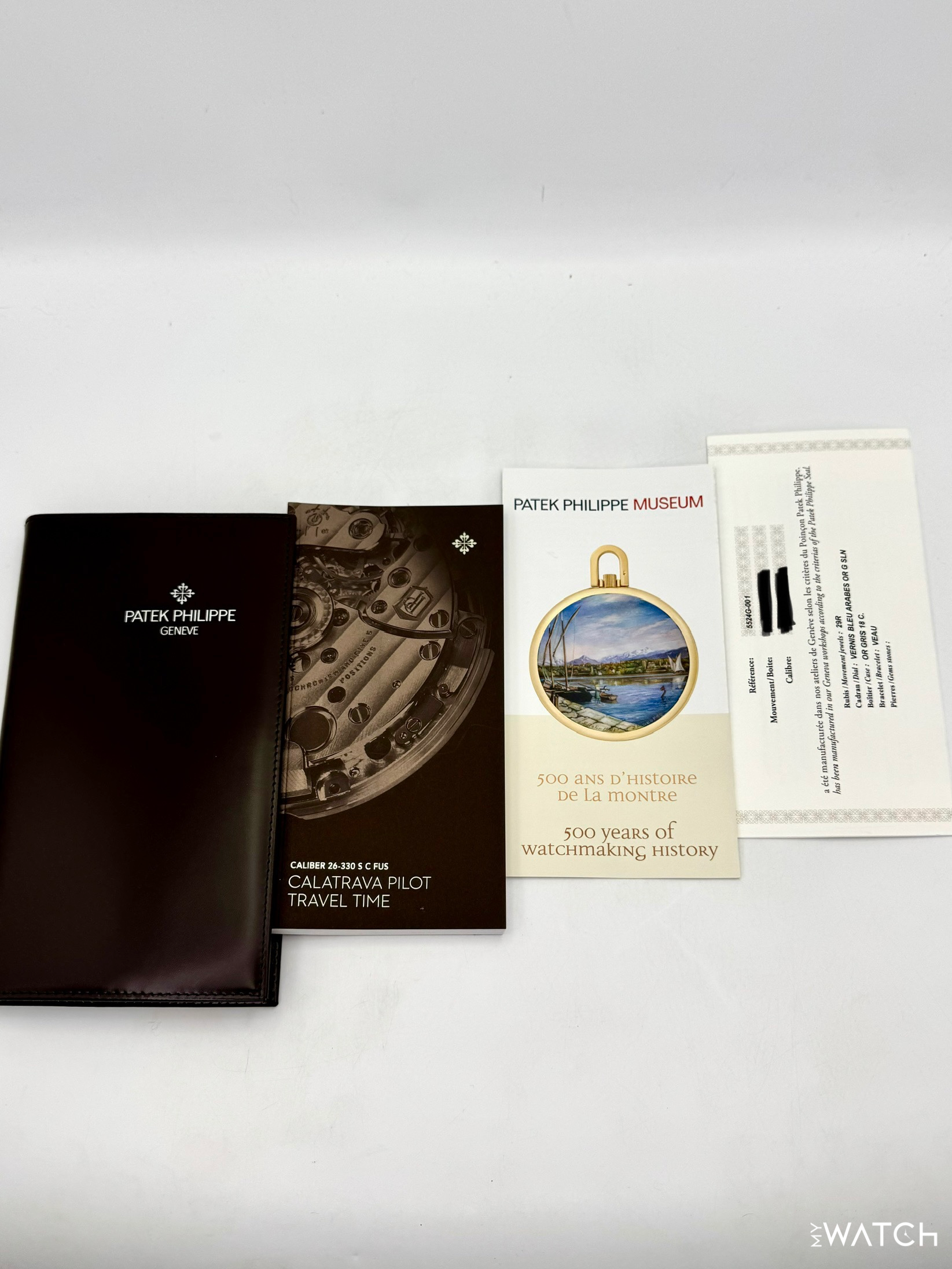 2023 Patek Philippe Pilot Time Travel 42mm 5524G White Gold Black Dial - MyWatchLLC