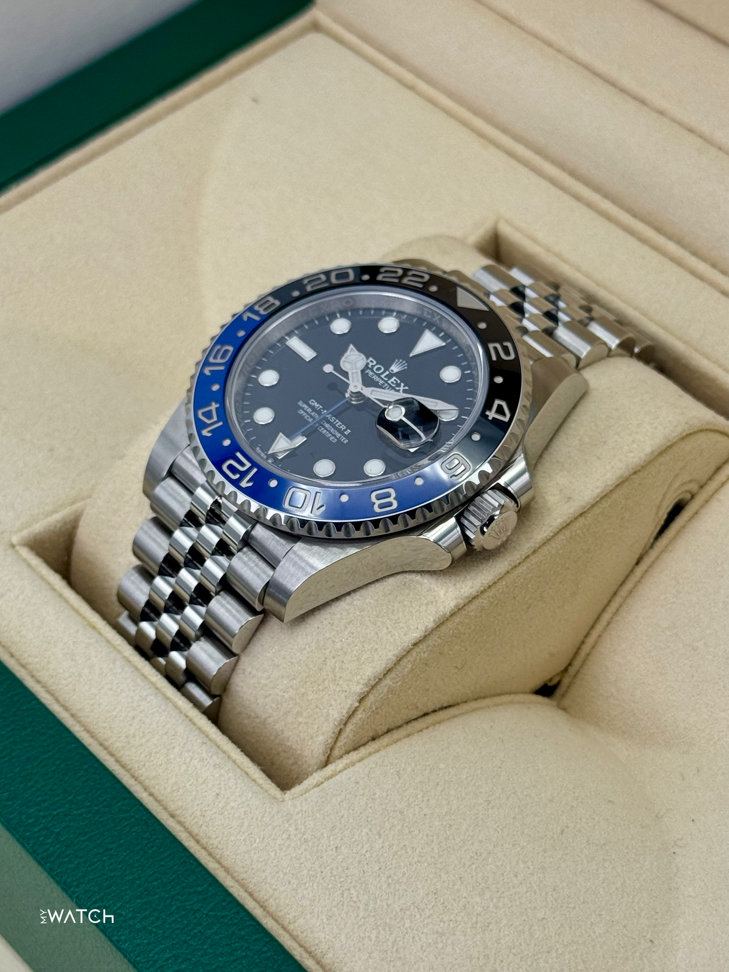 2019 Rolex GMT-Master II "Batgirl" 40mm 126710BLNR Jubilee