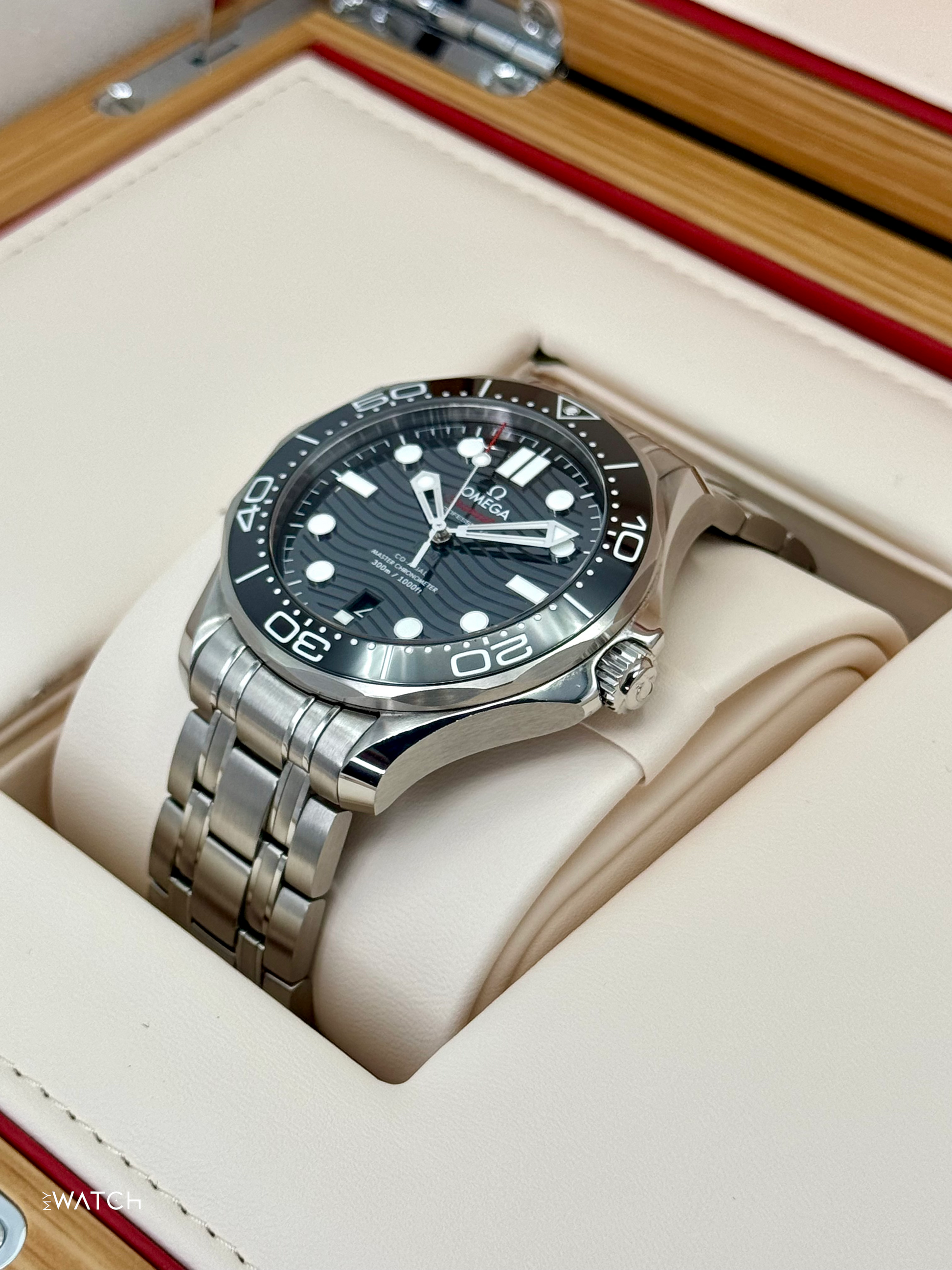 2024 Omega Seamaster Diver 300M 42mm 210.30.42.20.01.001 Black Dial - MyWatchLLC