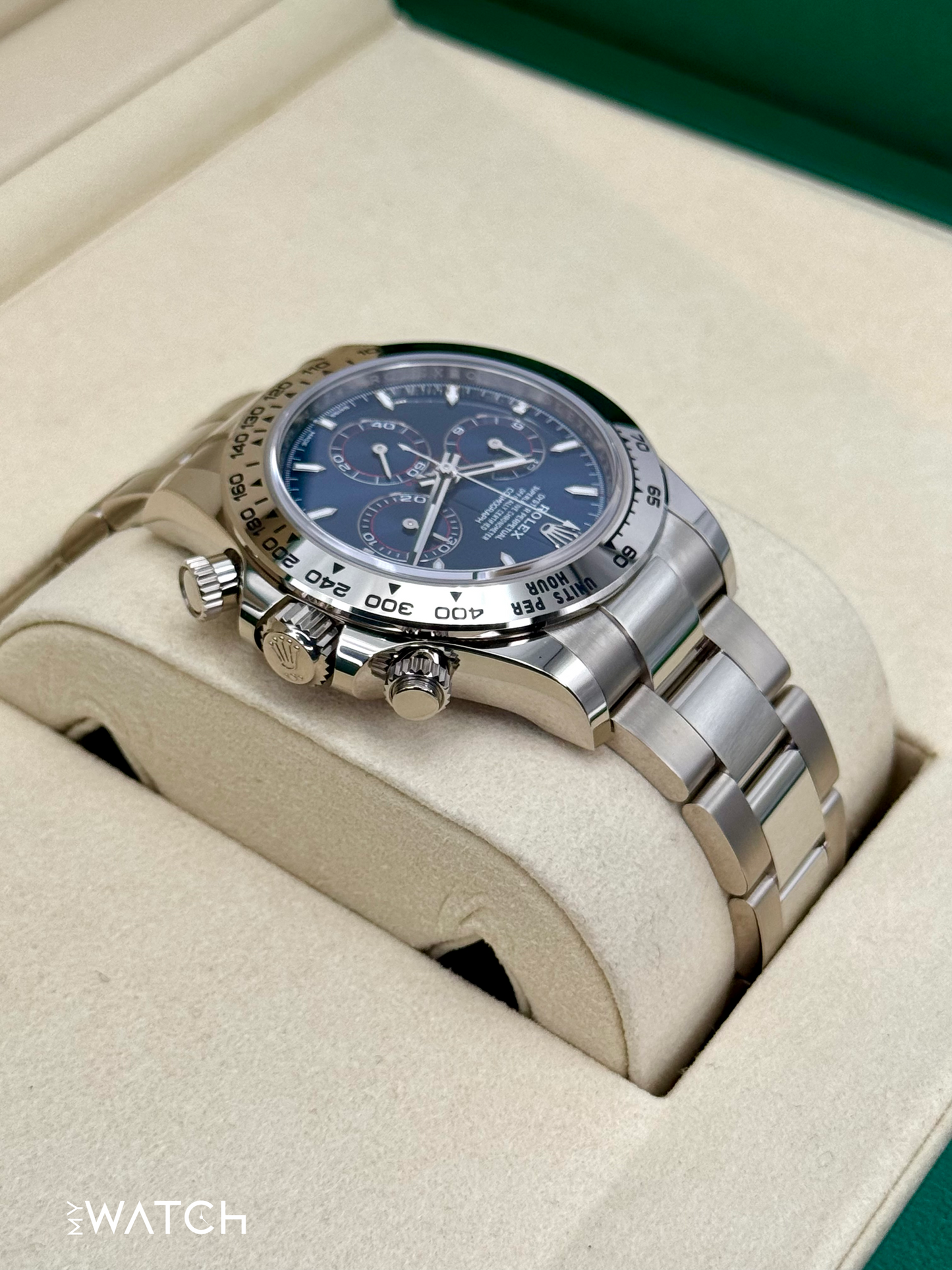 NEW 2025 Rolex Daytona 40mm 126509 White Gold Blue Dial