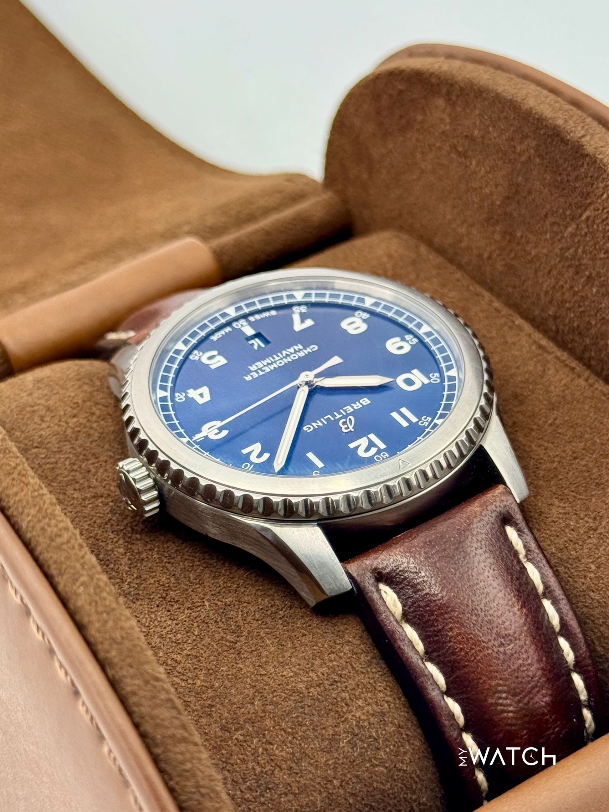 Breitling Navitimer 8 Automatic 41mm A17314101C1A1 Blue Dial - MyWatchLLC