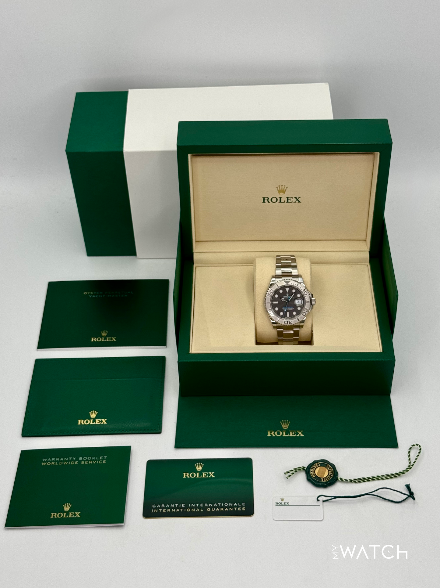 2025 Rolex Yacht-Master 40mm 126622 Stainless Steel Rhodium Dial