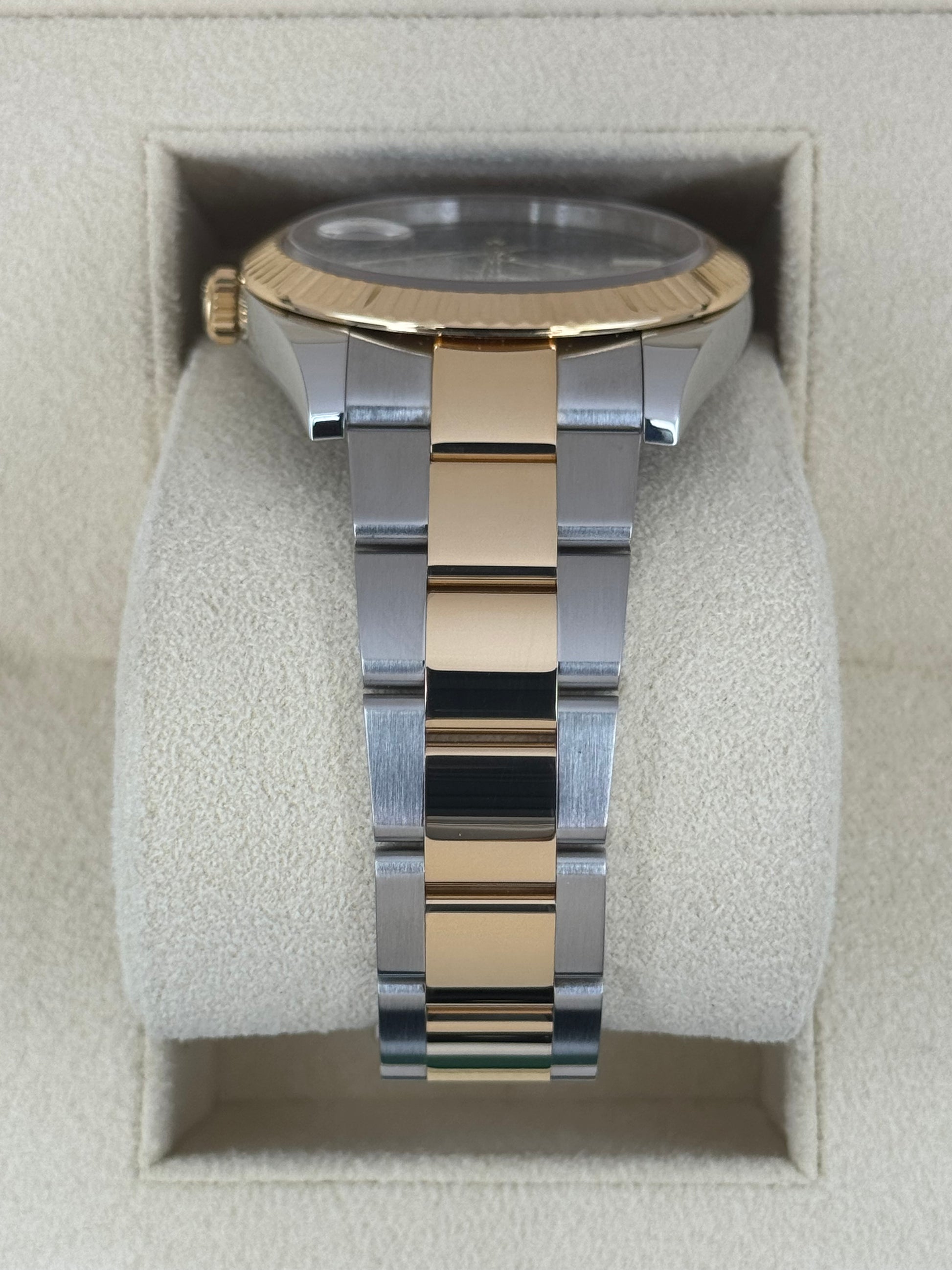 2022 Rolex Datejust 41mm 126333 Two-Tone Oyster Wimbledon Dial - MyWatchLLC