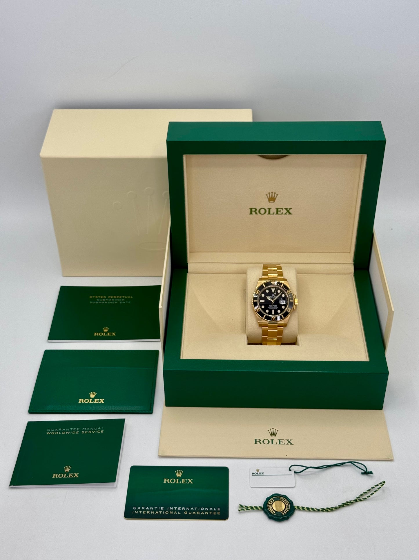 2021 Rolex Submariner 41mm 126618LN Yellow Gold Black Dial - MyWatchLLC