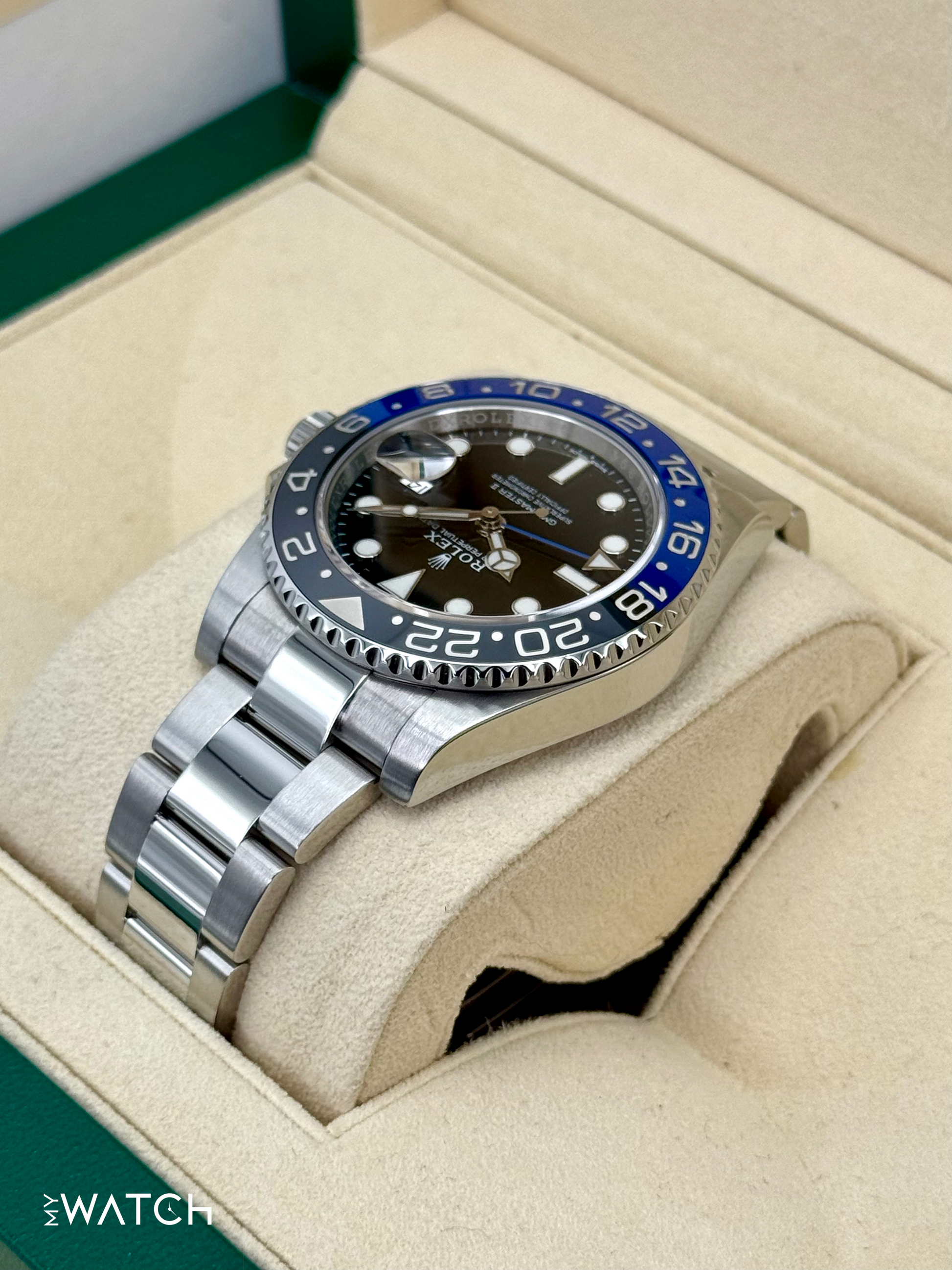 2016 Rolex GMT-Master II "Batman" 40mm 116710BLNR Oyster - MyWatchLLC