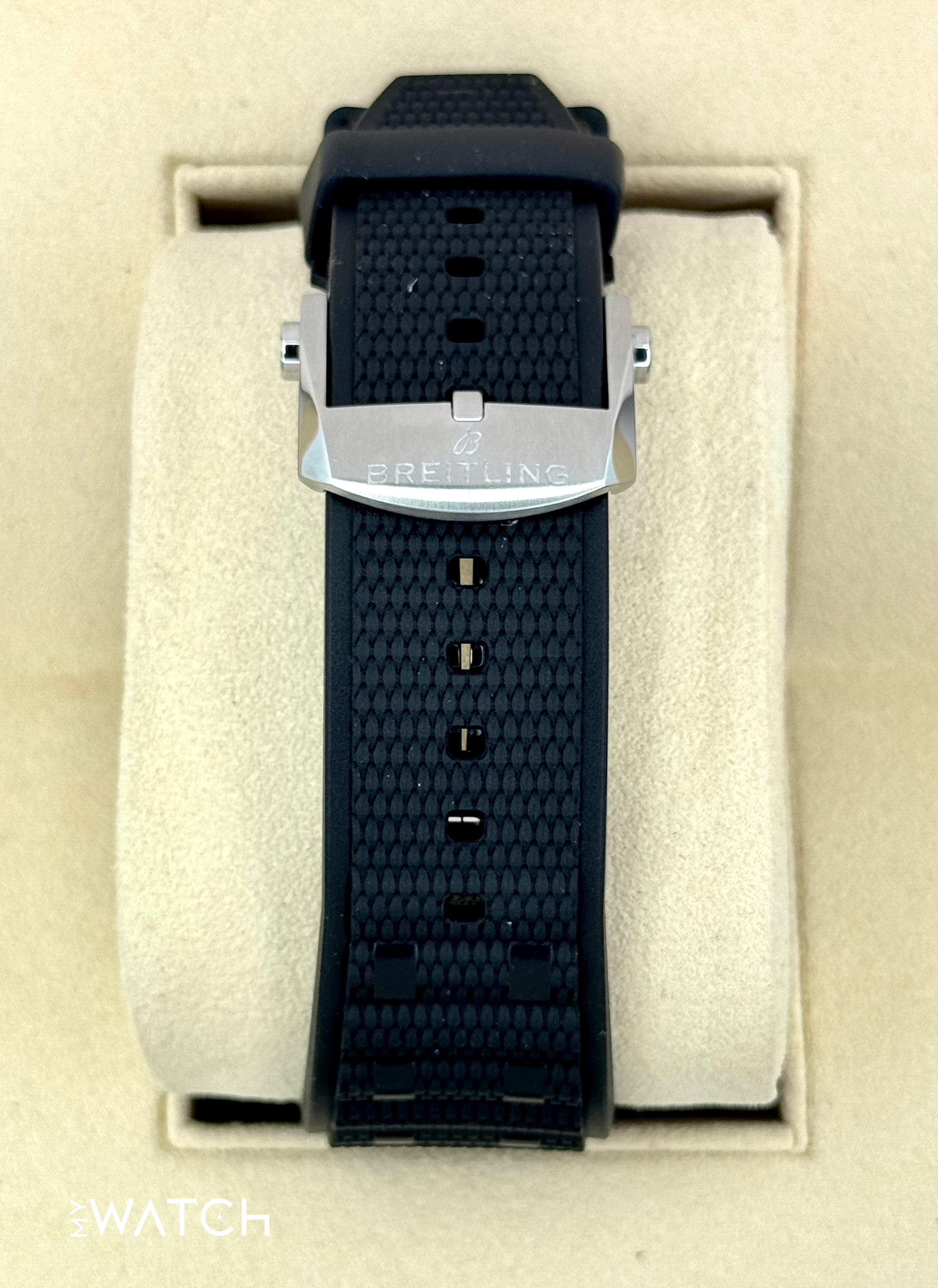 2024 Breitling Super Chronomat B01 44 PB01362 Stainless Steel Blue Dial - MyWatchLLC