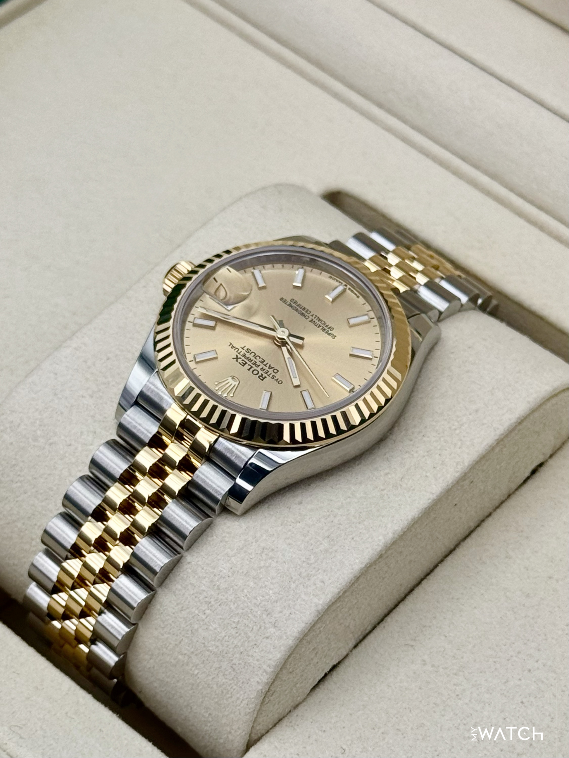 NEW 2026 Rolex Datejust 31mm 278273 Two-Tone Jubilee Champagne Dial - MyWatchLLC