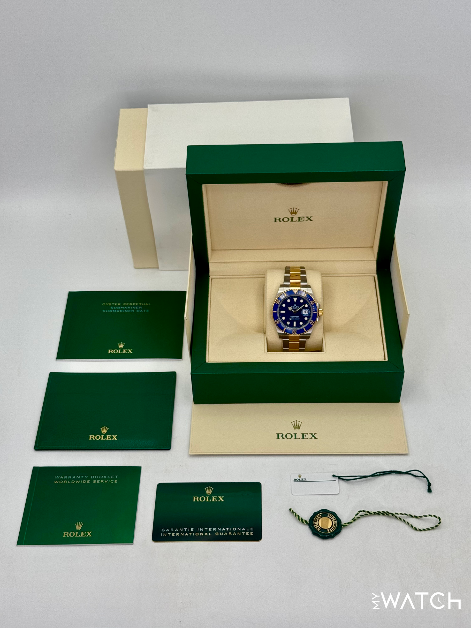 2023 Rolex Submariner "Bluesy" 41mm 126613LB Two-Tone Blue Dial - MyWatchLLC