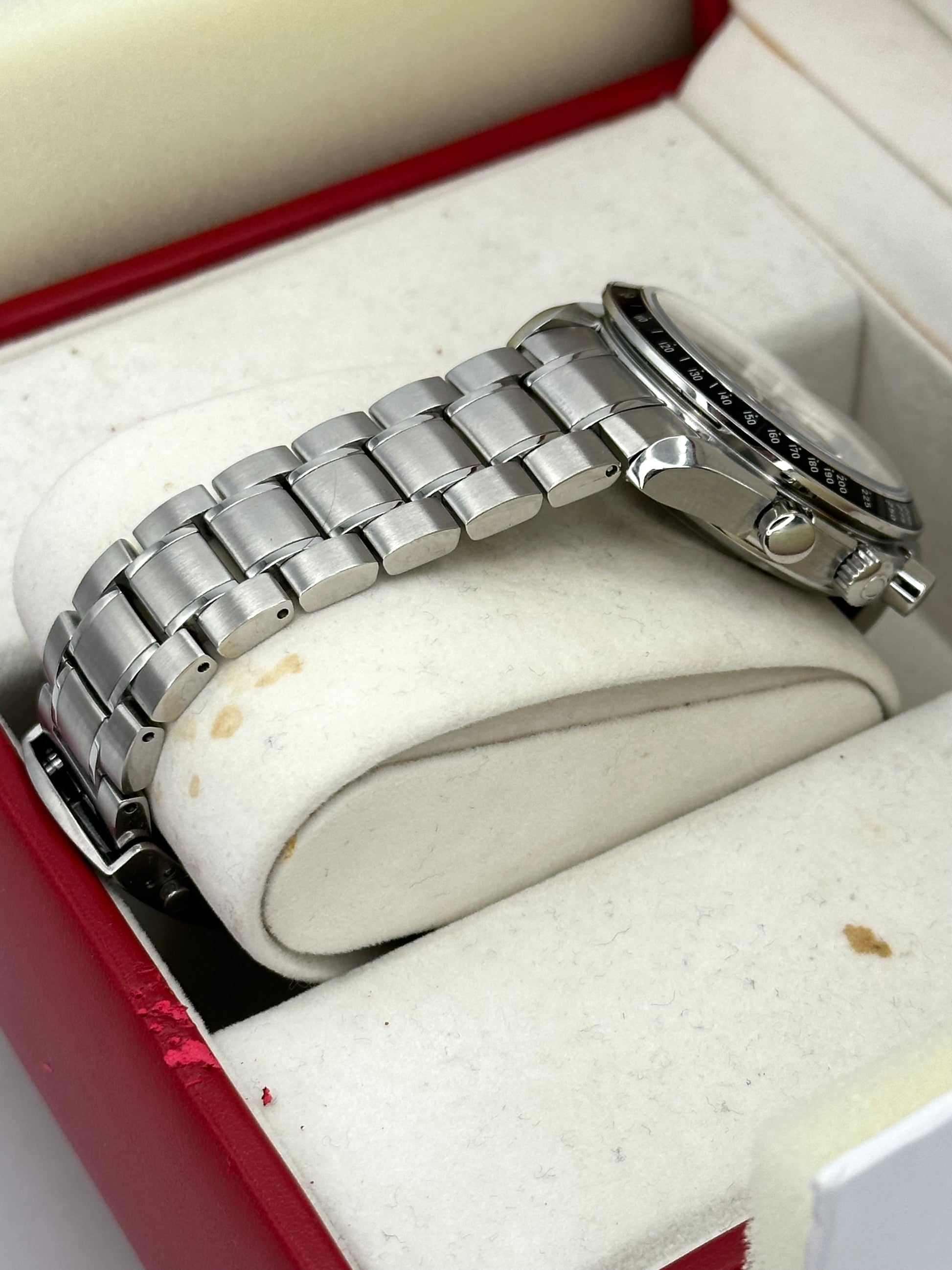 2013 Omega Speedmaster Date 40mm 323.30.40.40.06.001 Grey Dial - MyWatchLLC