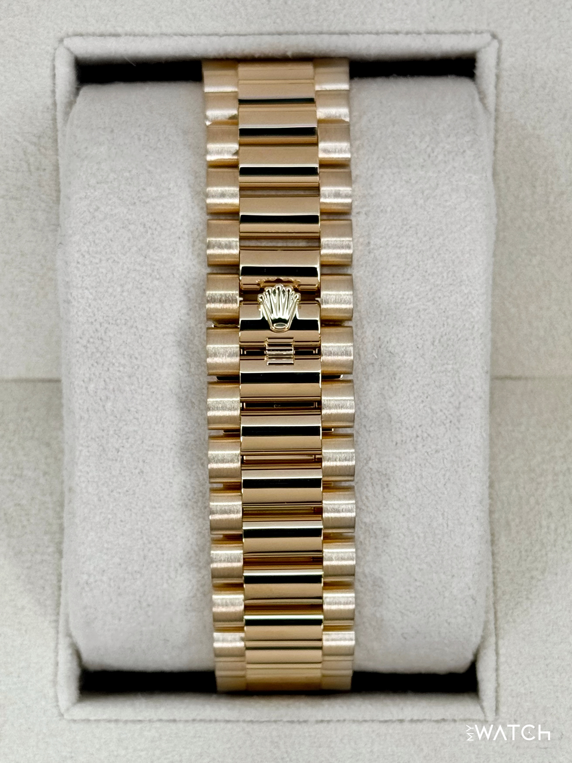 2024 Rolex Day-Date 36mm 128238 Presidential Champagne Diamond Dial - MyWatchLLC