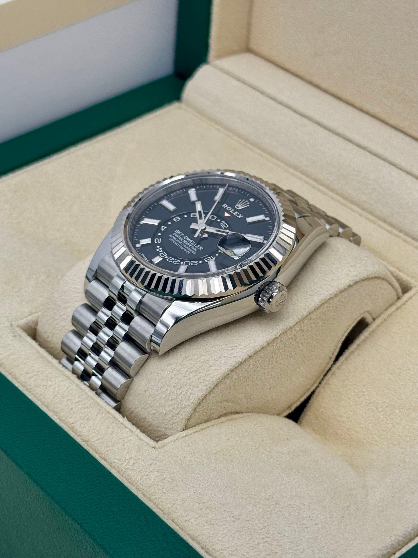 NEW 2025 Rolex Sky-Dweller 42mm 336934 Jubilee Black Dial - MyWatchLLC