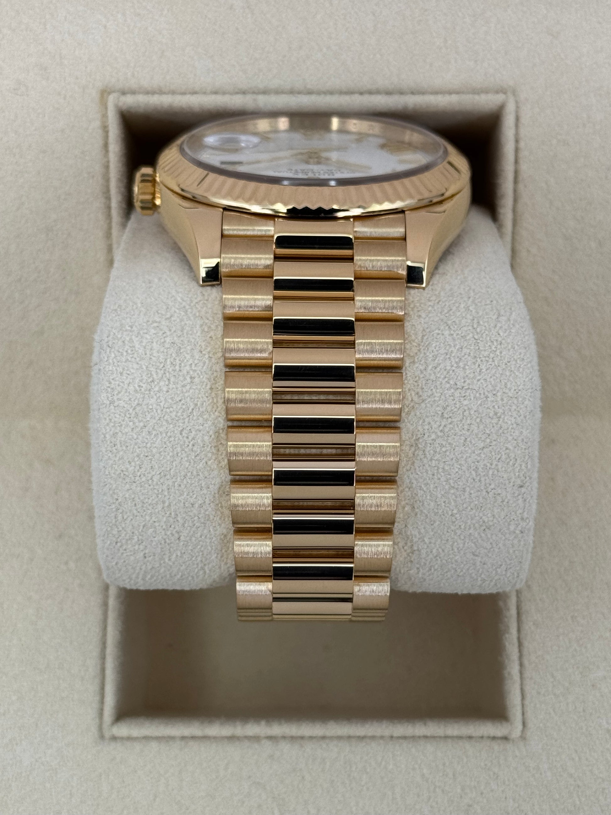 2023 Rolex Day-Date 40mm 228238 Presidential White Dial - MyWatchLLC