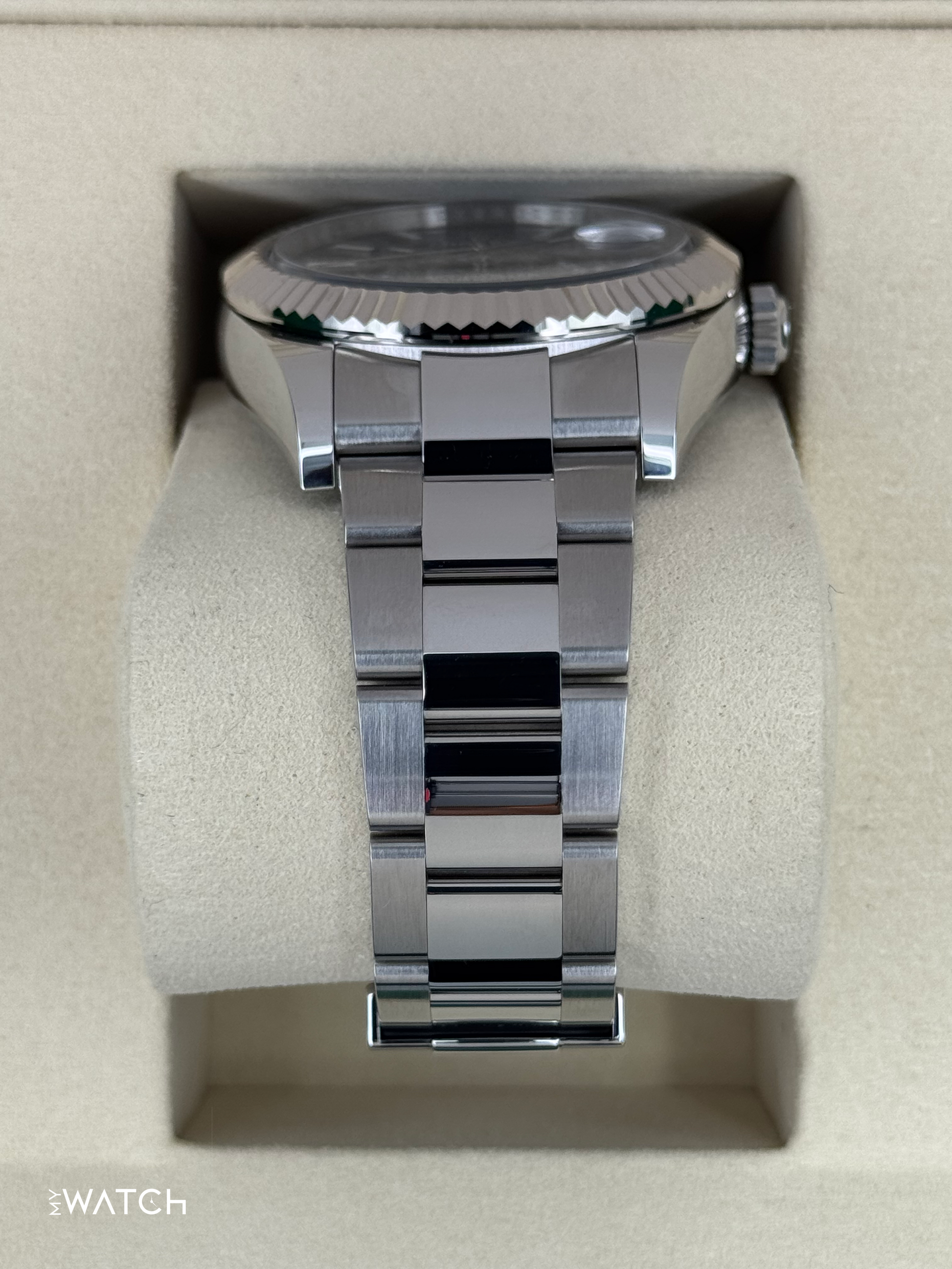 NEW 2025 Rolex Sky-Dweller 42mm 336934 Oyster Blue Dial - MyWatchLLC