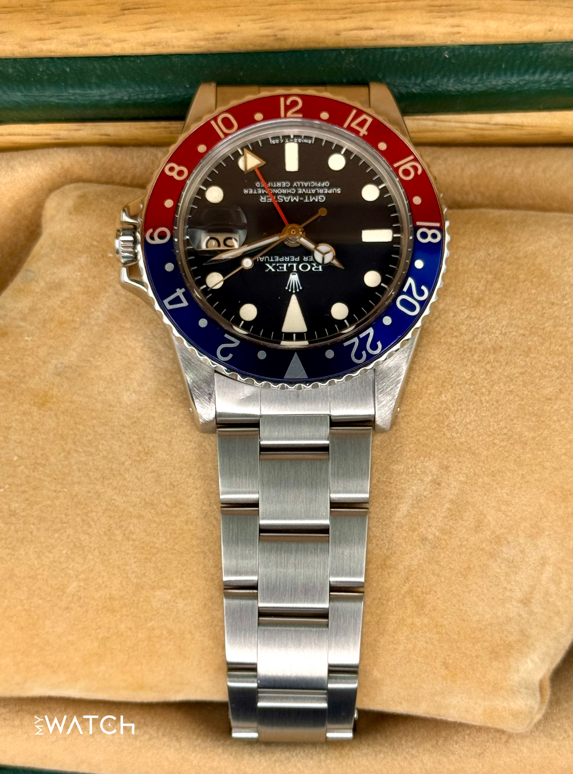 1978 Rolex GMT-Master "Pepsi" 40mm 1675 Oyster - MyWatchLLC
