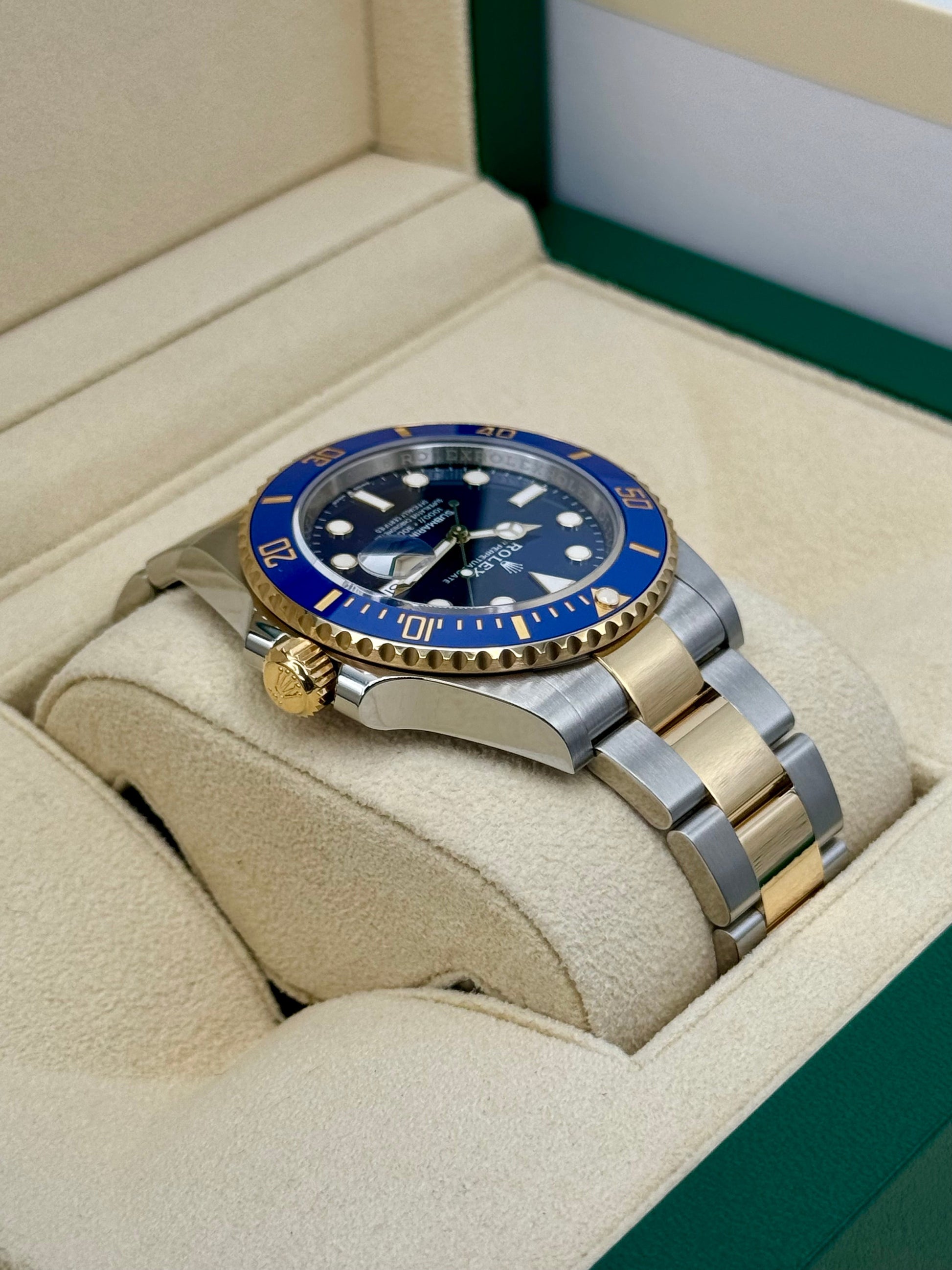 2024 Rolex Submariner "Bluesy" 41mm 126613LB Two-Tone Blue Dial - MyWatchLLC